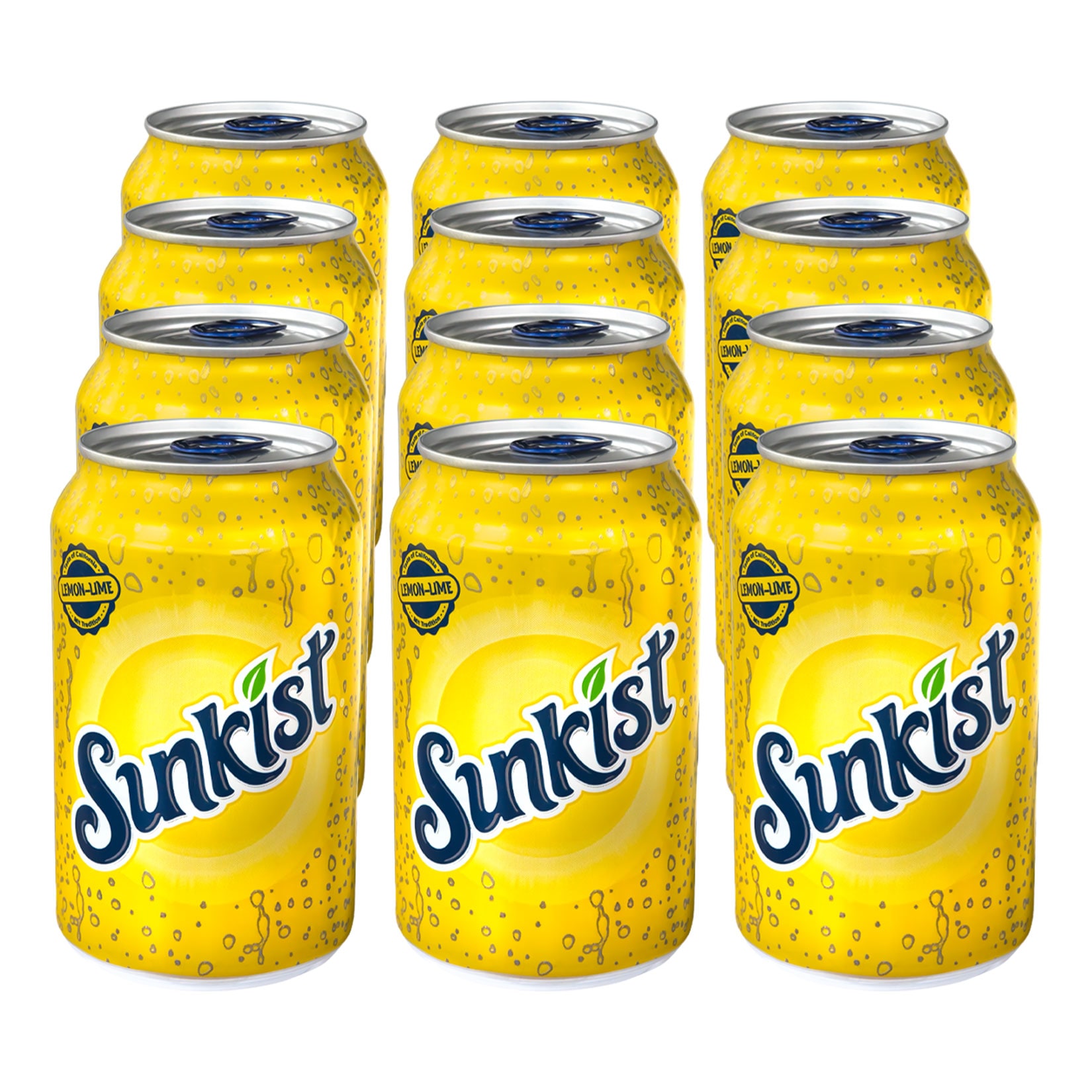 Sunkist Citrus Limonade 0,33 Liter Dose, 12er Pack - Bild 1