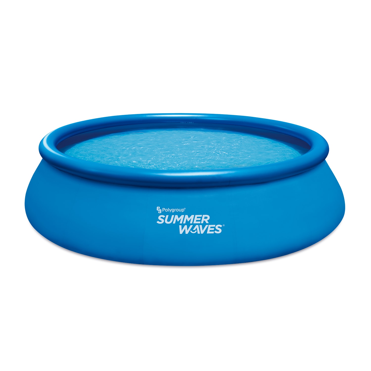 Summer Waves Rundpool &Oslash;457x107 cm blau - Bild 1
