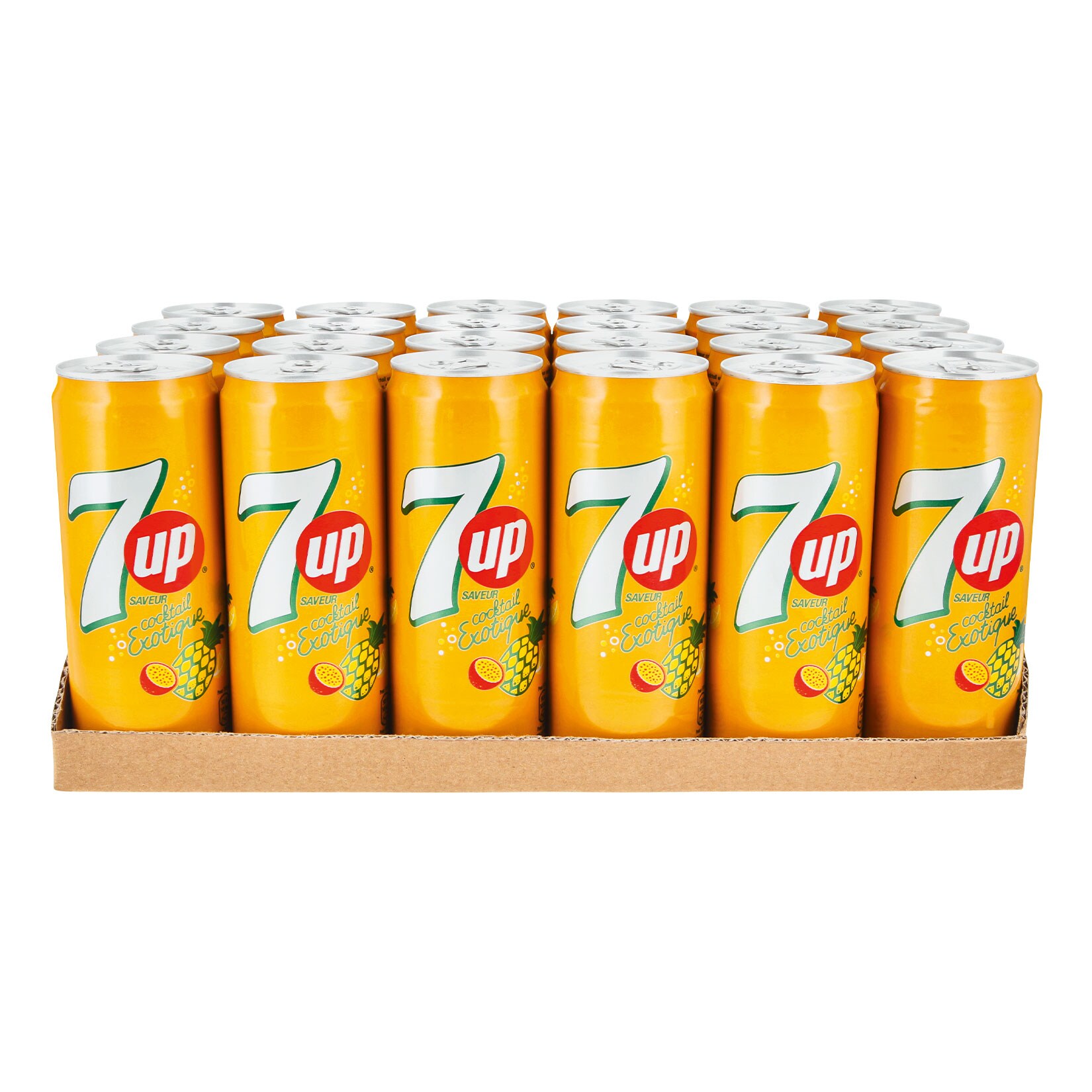 Seven Up Cocktail Exotic 0,33 Liter Dose, 24er Pack - Bild 1