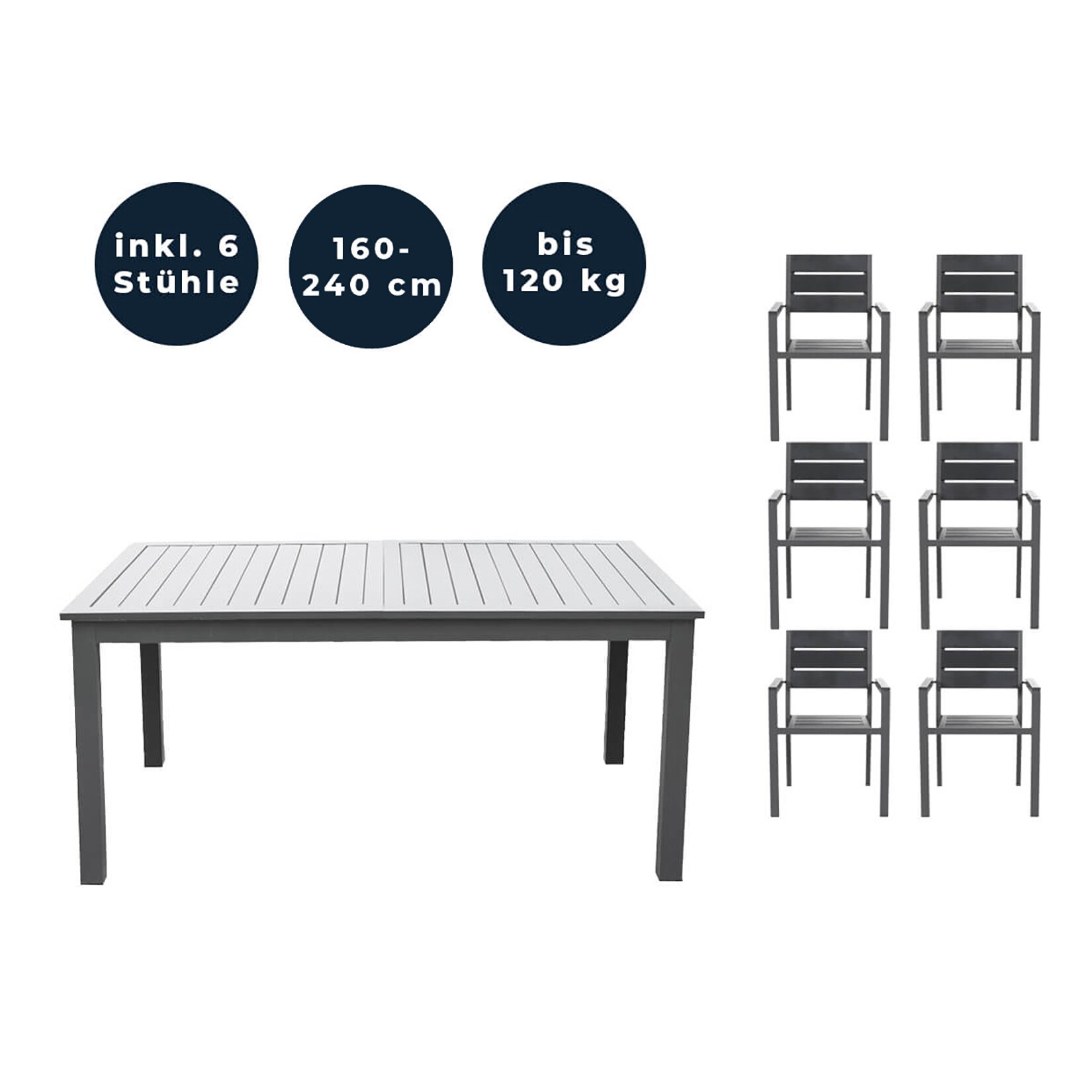 Sitzgruppe Casa Madera, versch. Ausf&uuml;hrungen - Bild 1