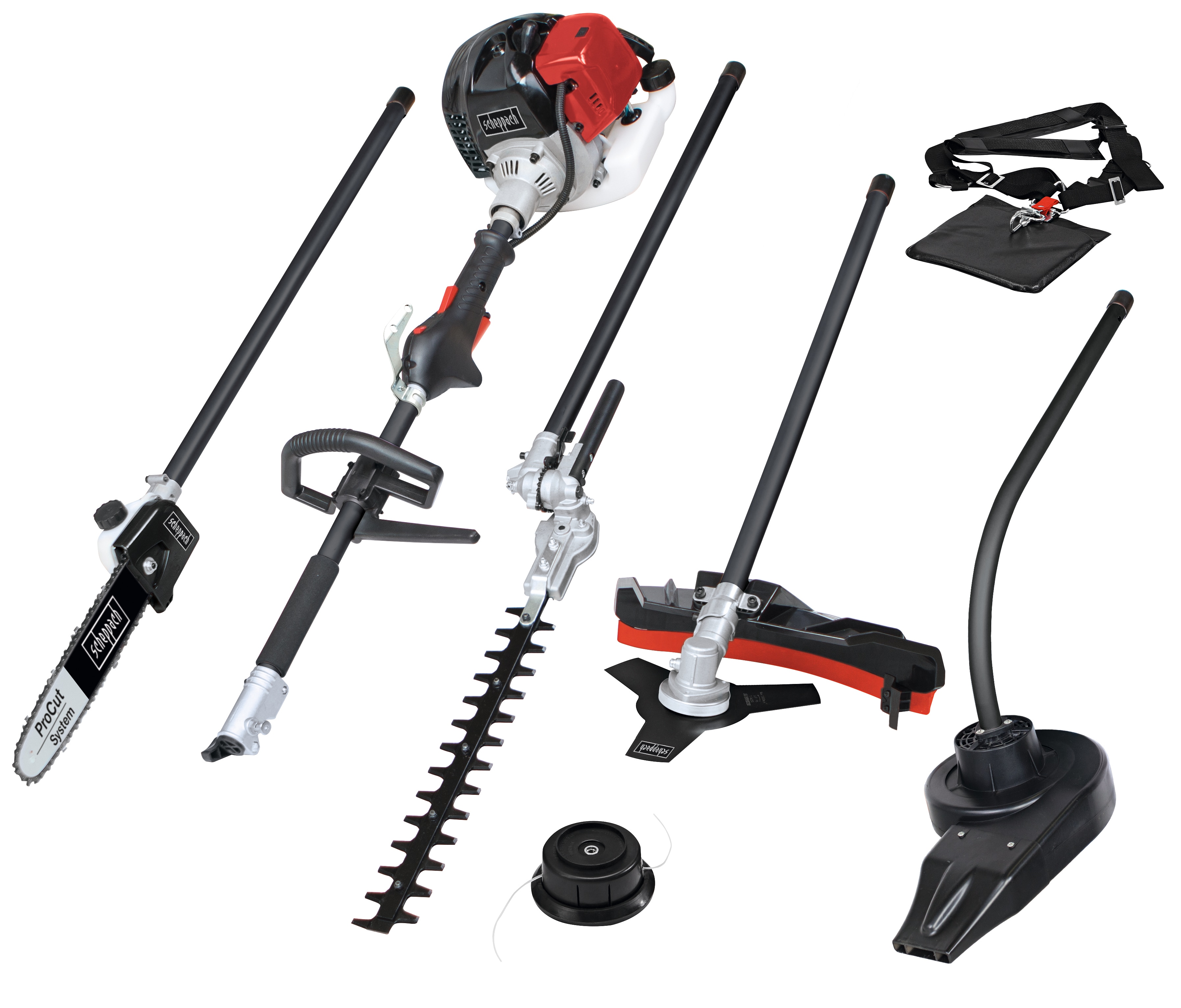 Scheppach 5in1 Multigartenger&auml;t MTC42-5P - Bild 1