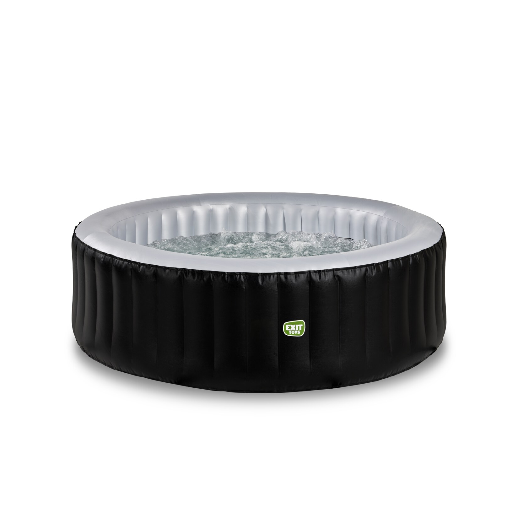 EXIT Silver Classic Whirlpool für 4 Personen – schwarz | 08720289691530