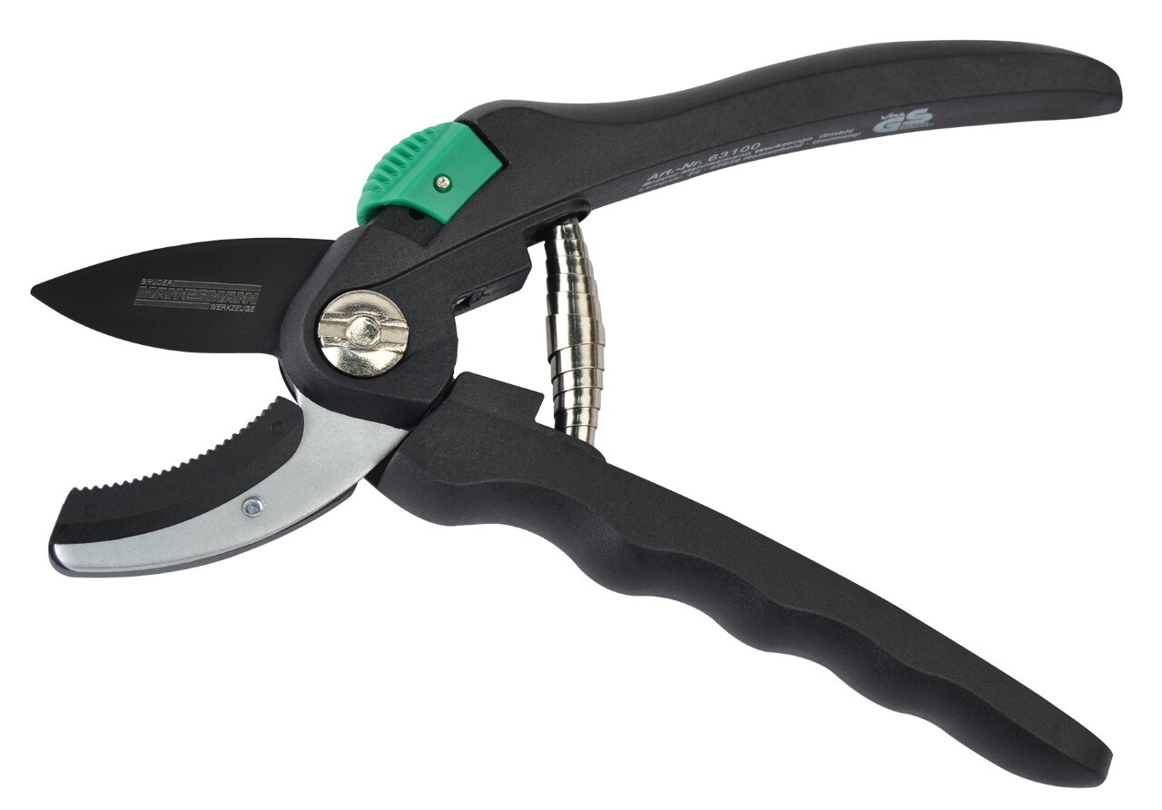 Br&uuml;der Mannesmann Gartenscheren - M63100, Amboss-Gartenschere - Bild 1