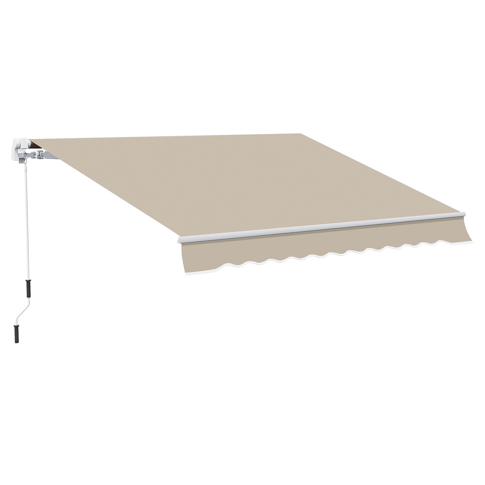 Fenstermarkise Aluminium, Eisen, Polyester