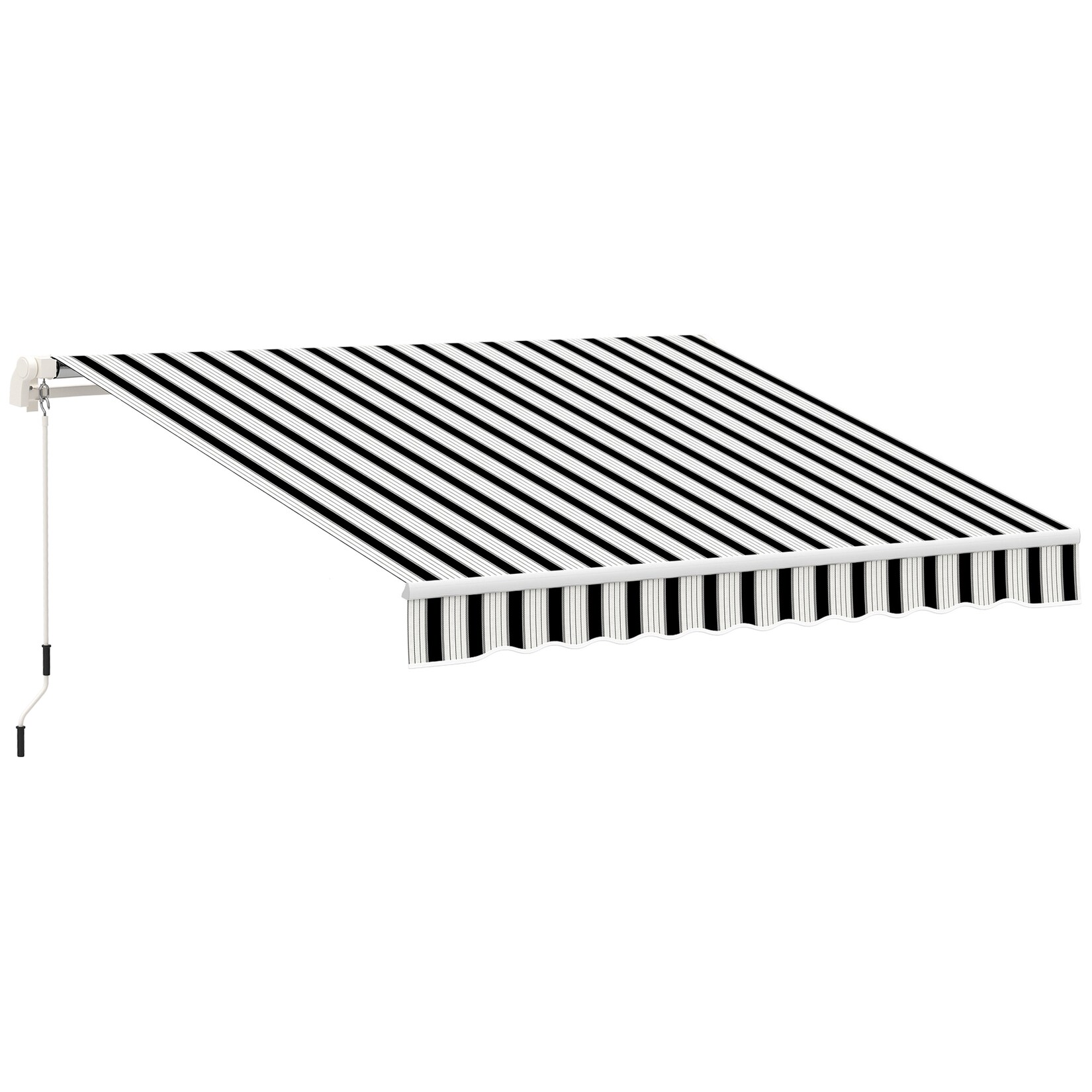 Fenstermarkise Aluminium, Eisen, Polyester