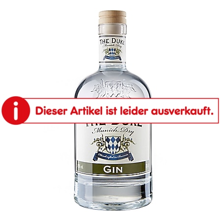 The Duke Munich Dry Gin 45,0 % vol 0,7 Liter - Bild 1