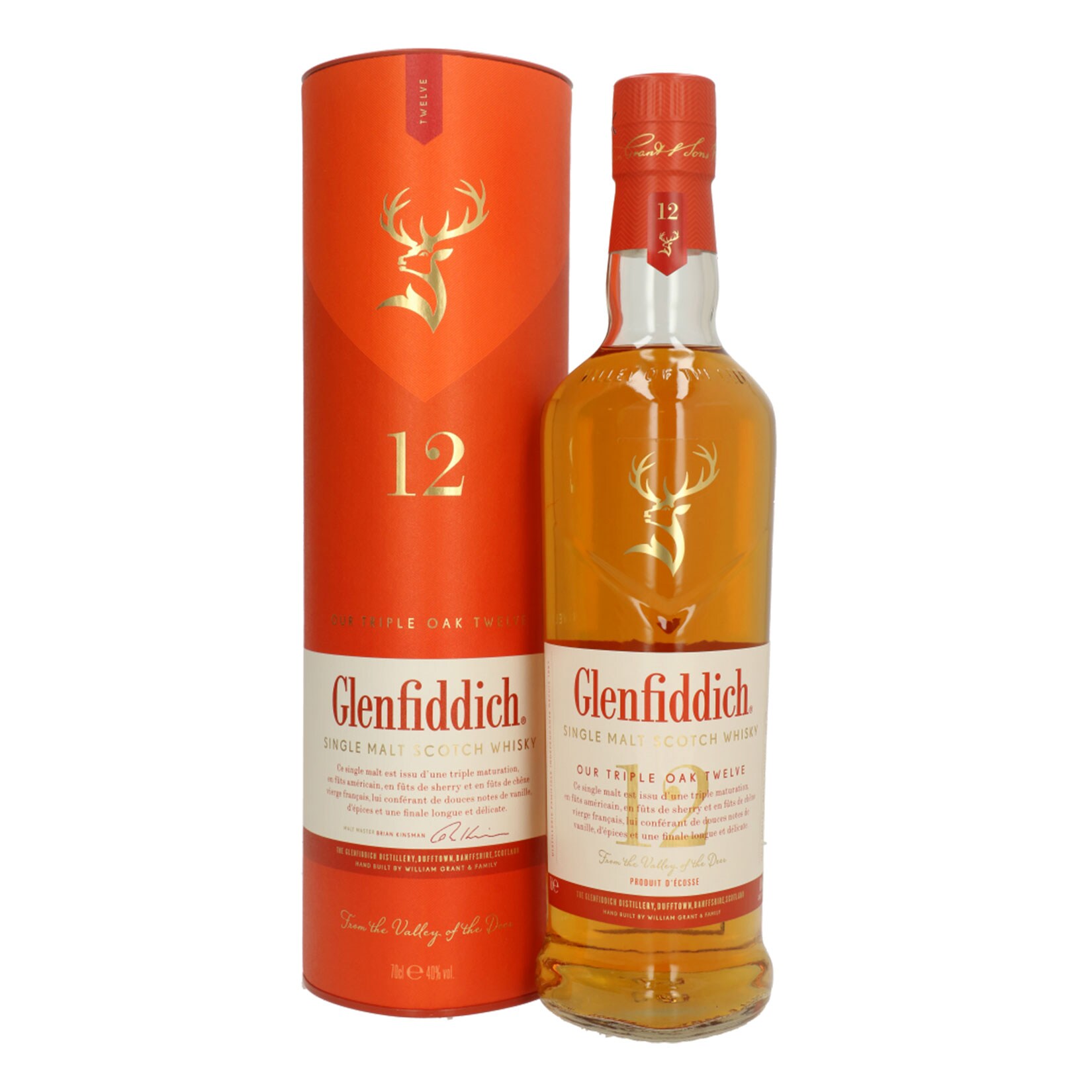 Glenfiddich Triple Oak Whisky 12 Jahre 40,0 % vol 0,7 Liter