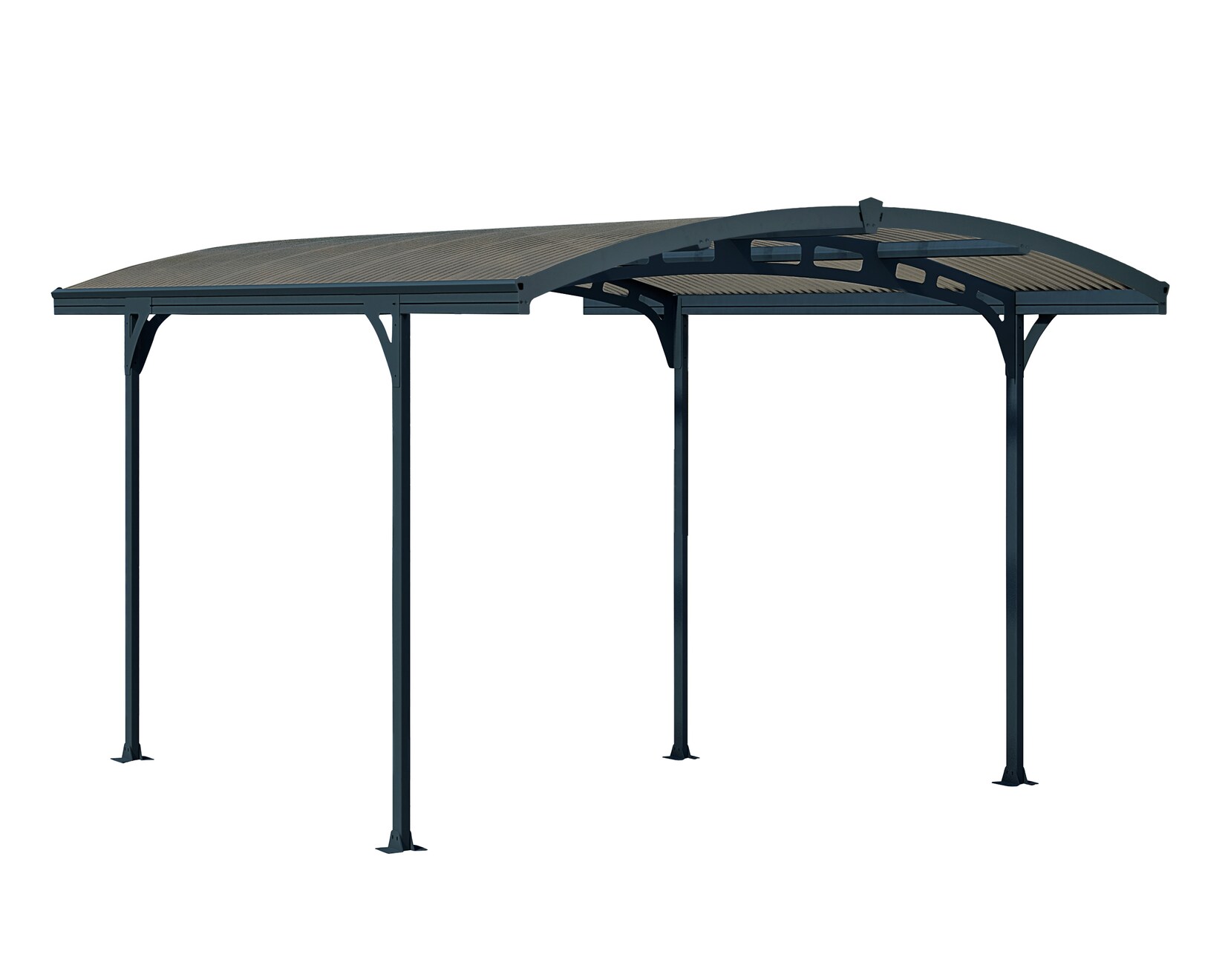 Palram Carport Atlas 5000 inkl. Befestigungskit | 07290108132687