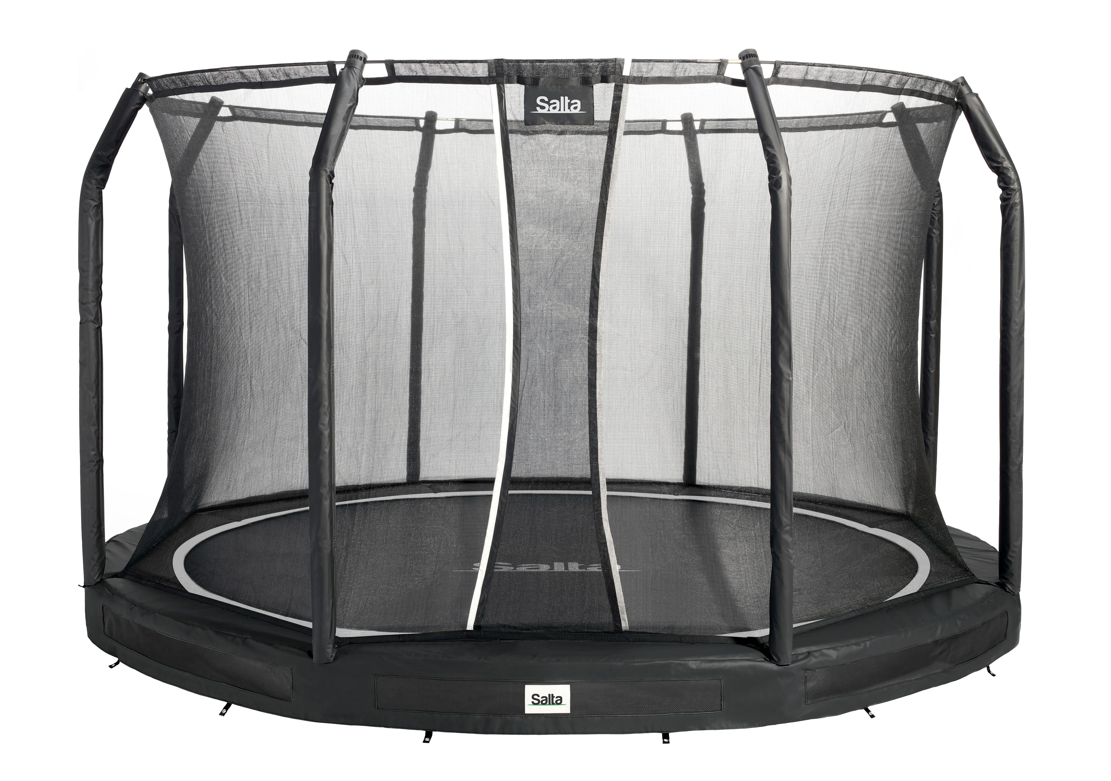 SALTA Premium Ground Trampolin ca. 396 cm - Rund Schwarz - versch. Ausf&uuml;hrungen - Bild 1