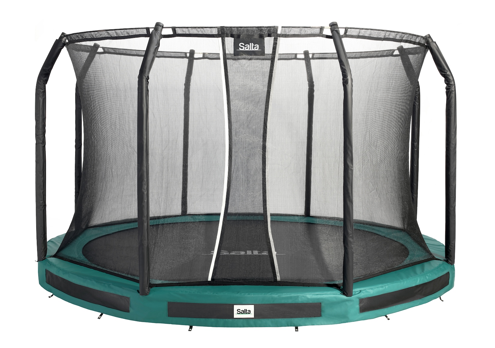 SALTA Premium Ground Trampolin ca. 427 cm - Rund Grün - versch. Ausführungen