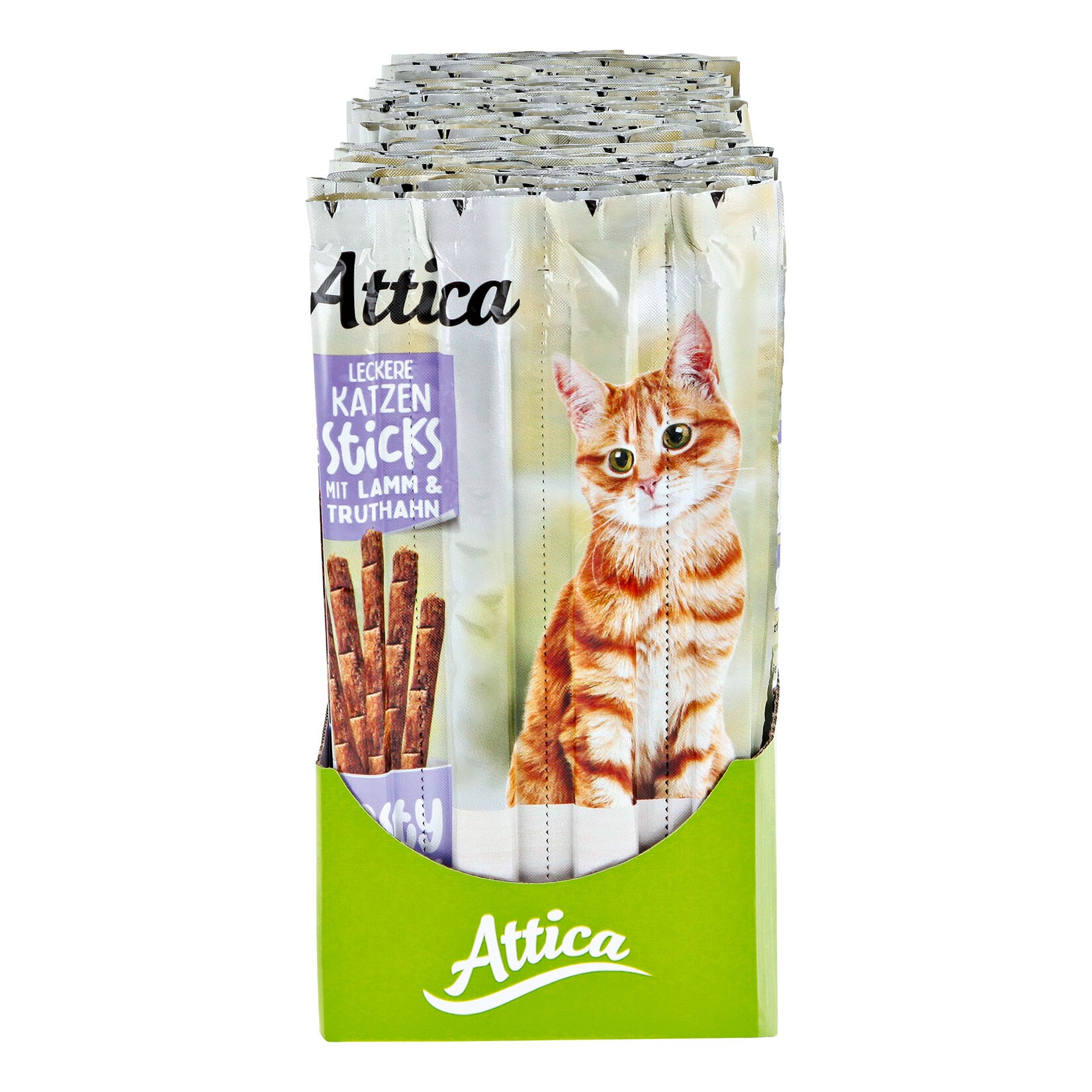 Attica Katzensticks Lamm & Truthahn 50 g, 30er Pack - Bild 1