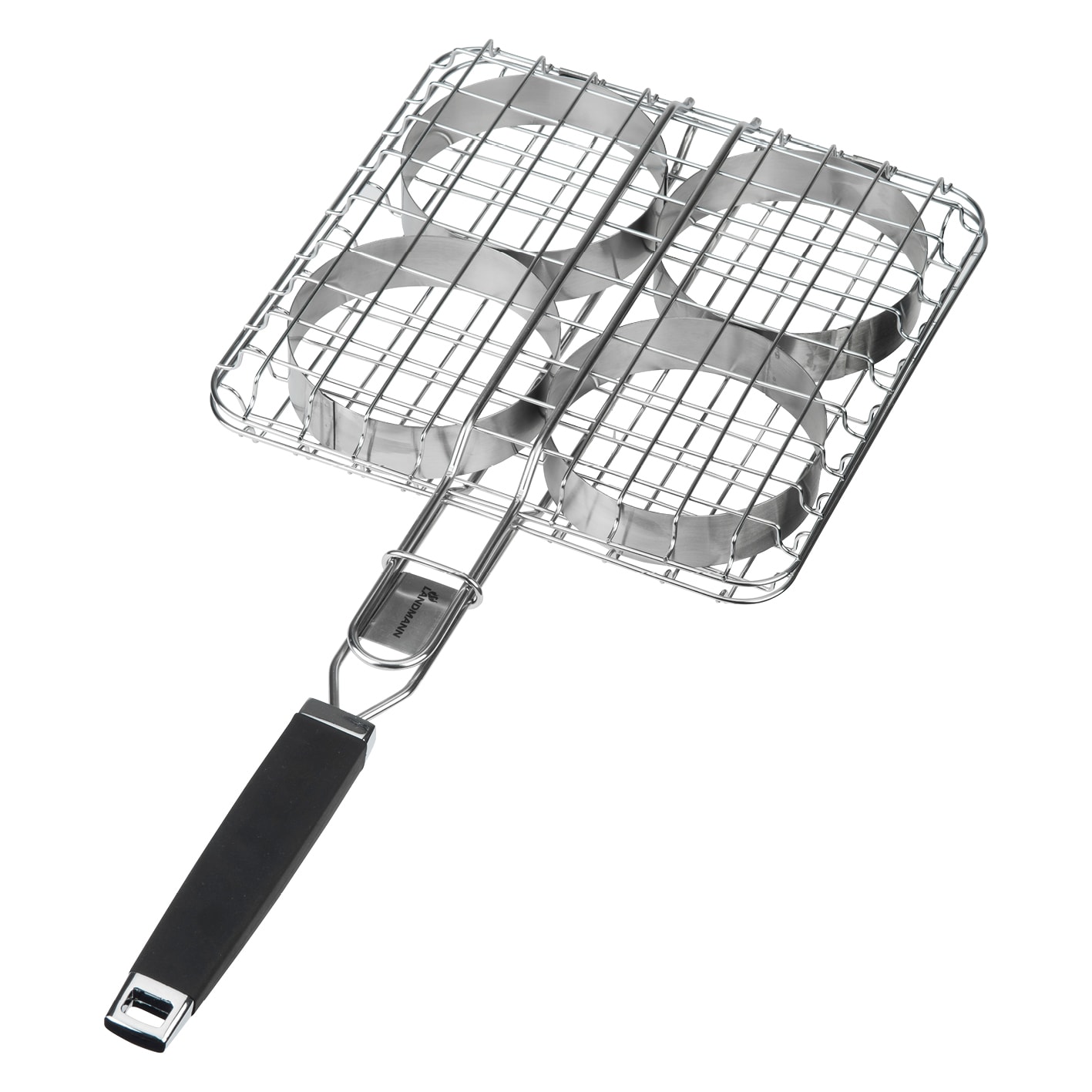 Landmann Grillbr&auml;ter 15400 Pure 57x26cm Edelstahl/schwarz - Bild 1
