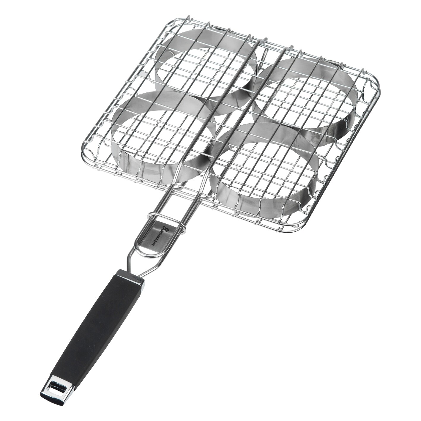 Landmann Grillbräter 15400 Pure 57x26cm Edelstahl/schwarz | 04000810154005