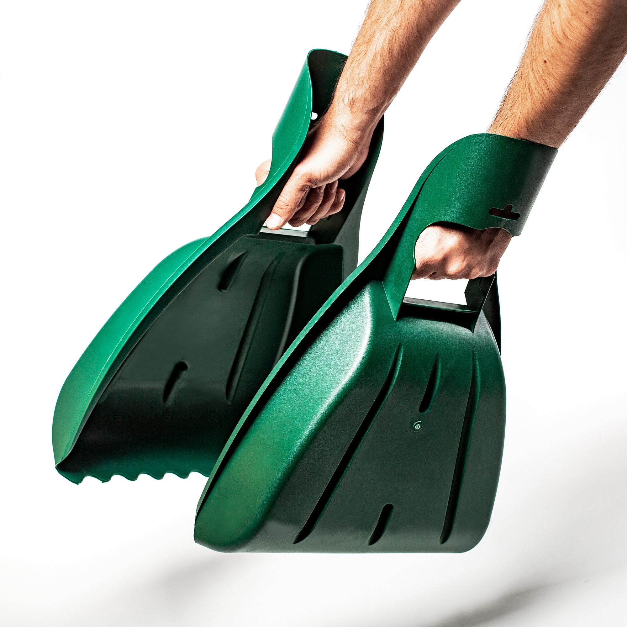 UPP Laubgreifer 2-teilig / Laubschaufel / Laubsammler / Gras- u. Laubrechen - Bild 1