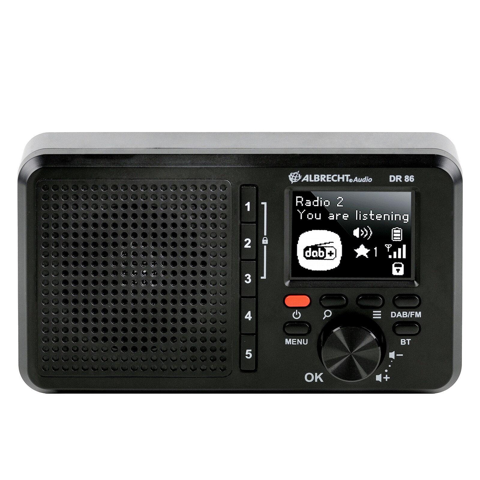 Albrecht DR 86 tragbares Radio, Outdoor-Radio für unterwegs | 04032661278616