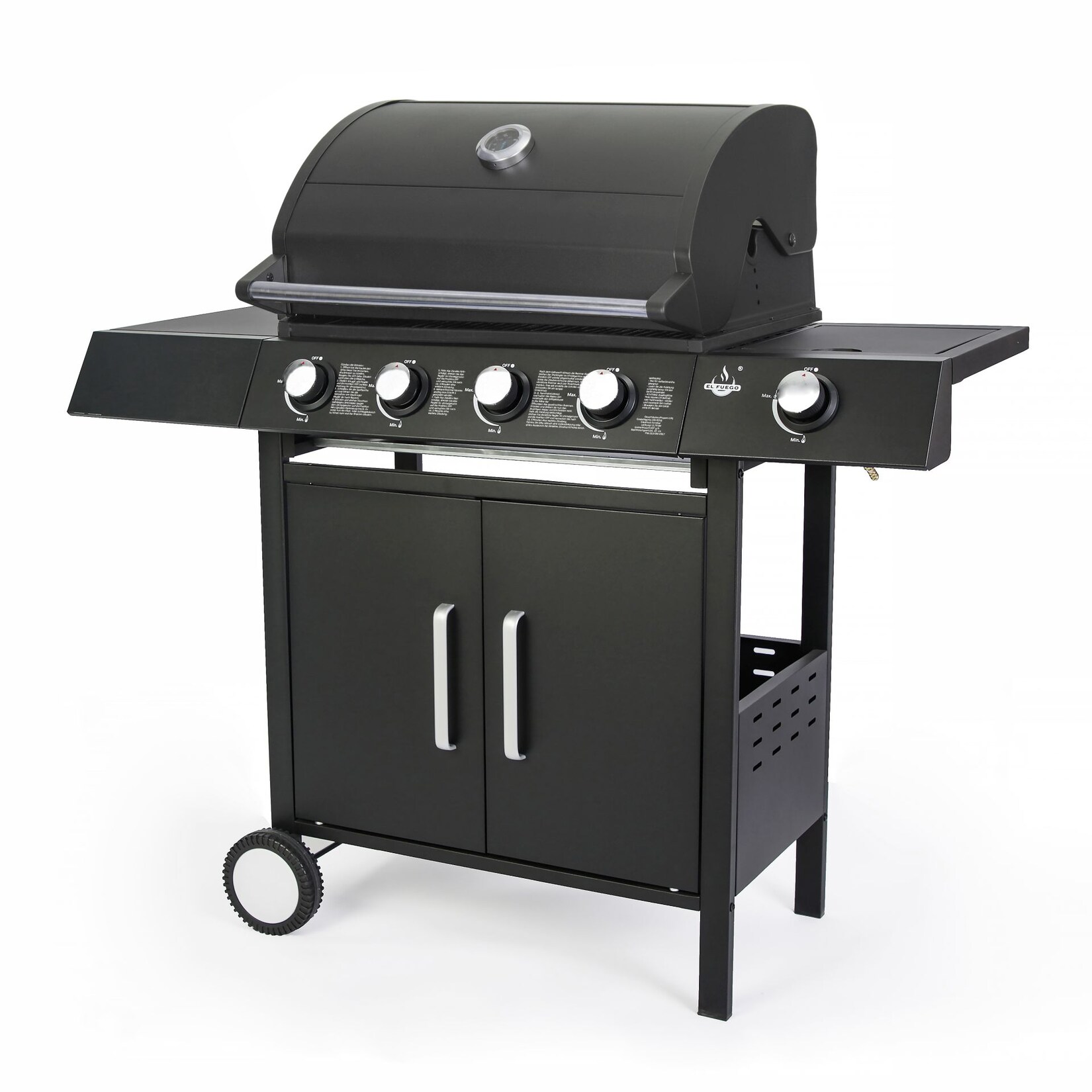 El Fuego® Gasgrill „San Angelo 4+1 | 04250373205823