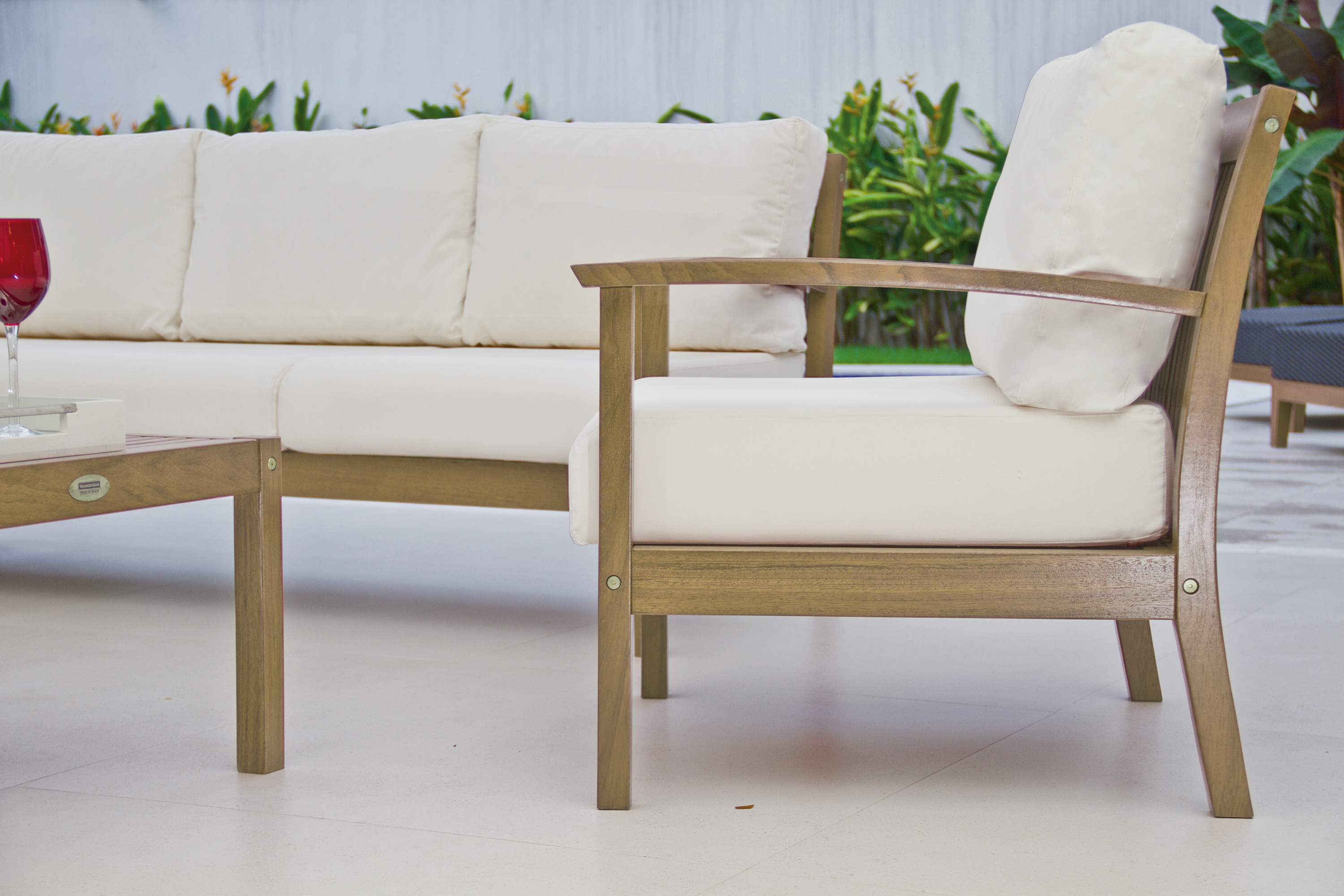 Tramontina Sofa 2 Seats - Natural 137 x 72,5 x 74,5 cm - Bild 1