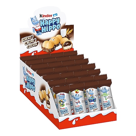 Kinder Happy Hippo Cacao 20,7 g, 28er Pack - Bild 1