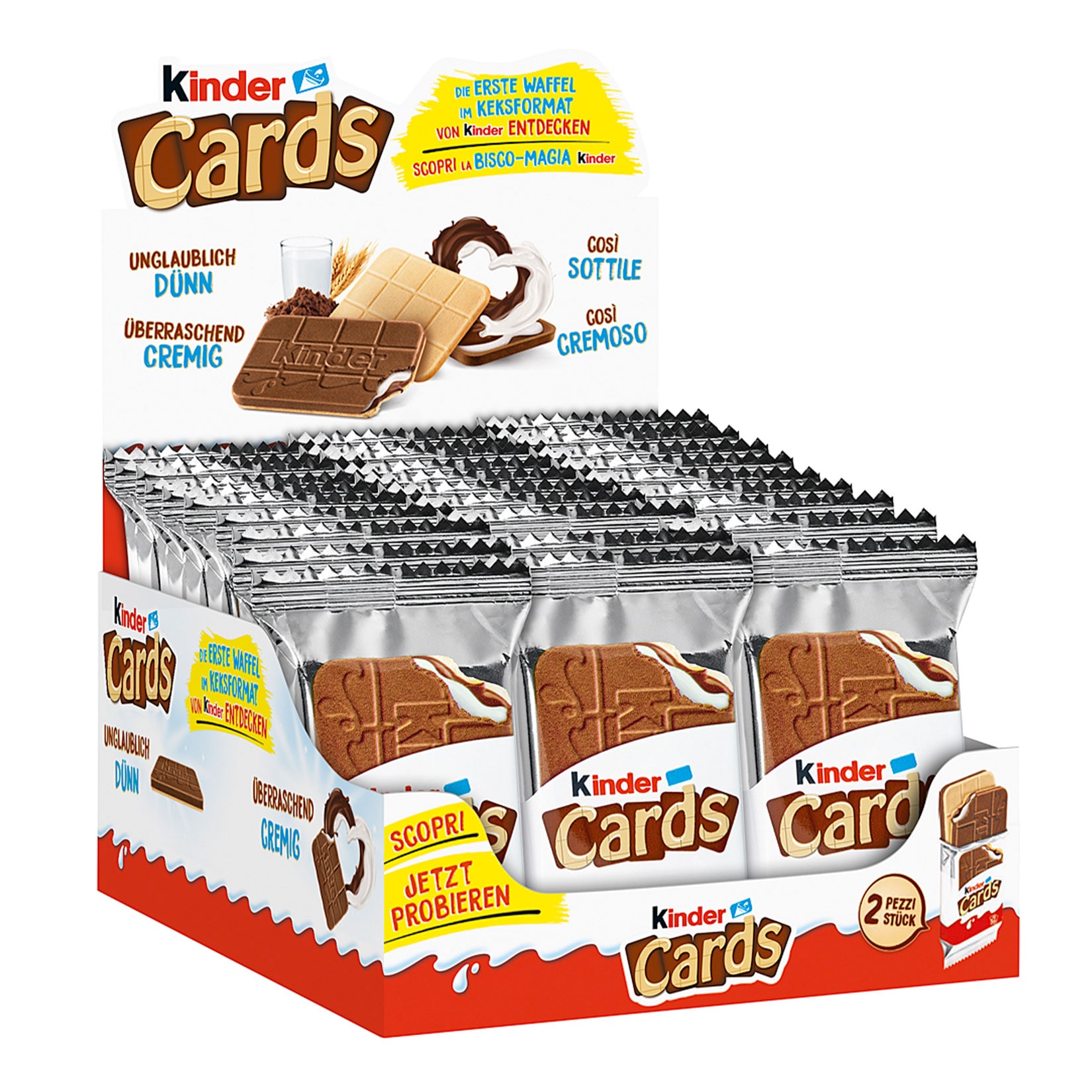 Kinder Cards 25,6 g, 30er Pack - Bild 1