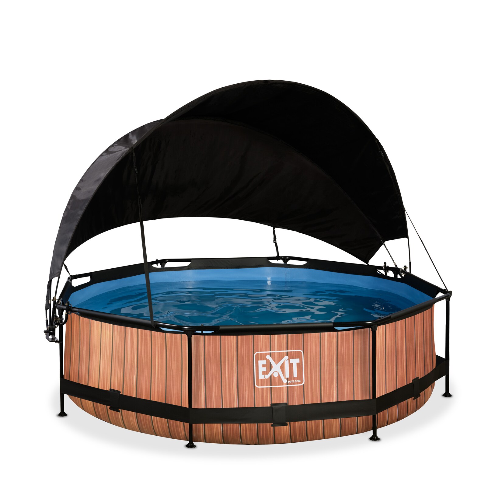 EXIT Frame Pool ø300x76cm mit Filterpumpe und Sonnensegel, versch Ausführungen | 08720088269220