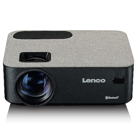 Lenco LPJ-700BKGY - LCD-Projektor mit Bluetooth - Bis zu 400 cm Projektionsgröße - USB-Eingang - SD-Kartenleser - Bild 1