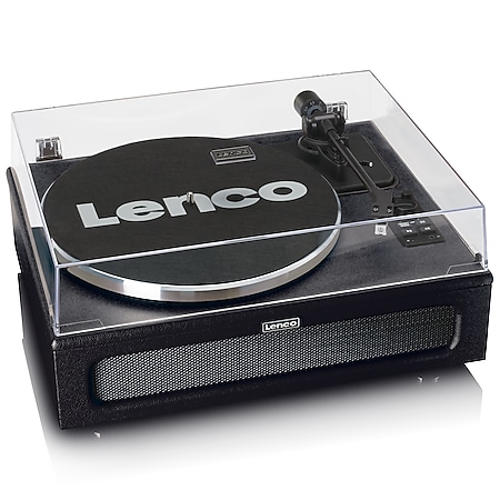 Lenco LS-430BK - Plattenspieler mit 4 eingebauten Lautsprechern versch. Ausführungen - Bild 1