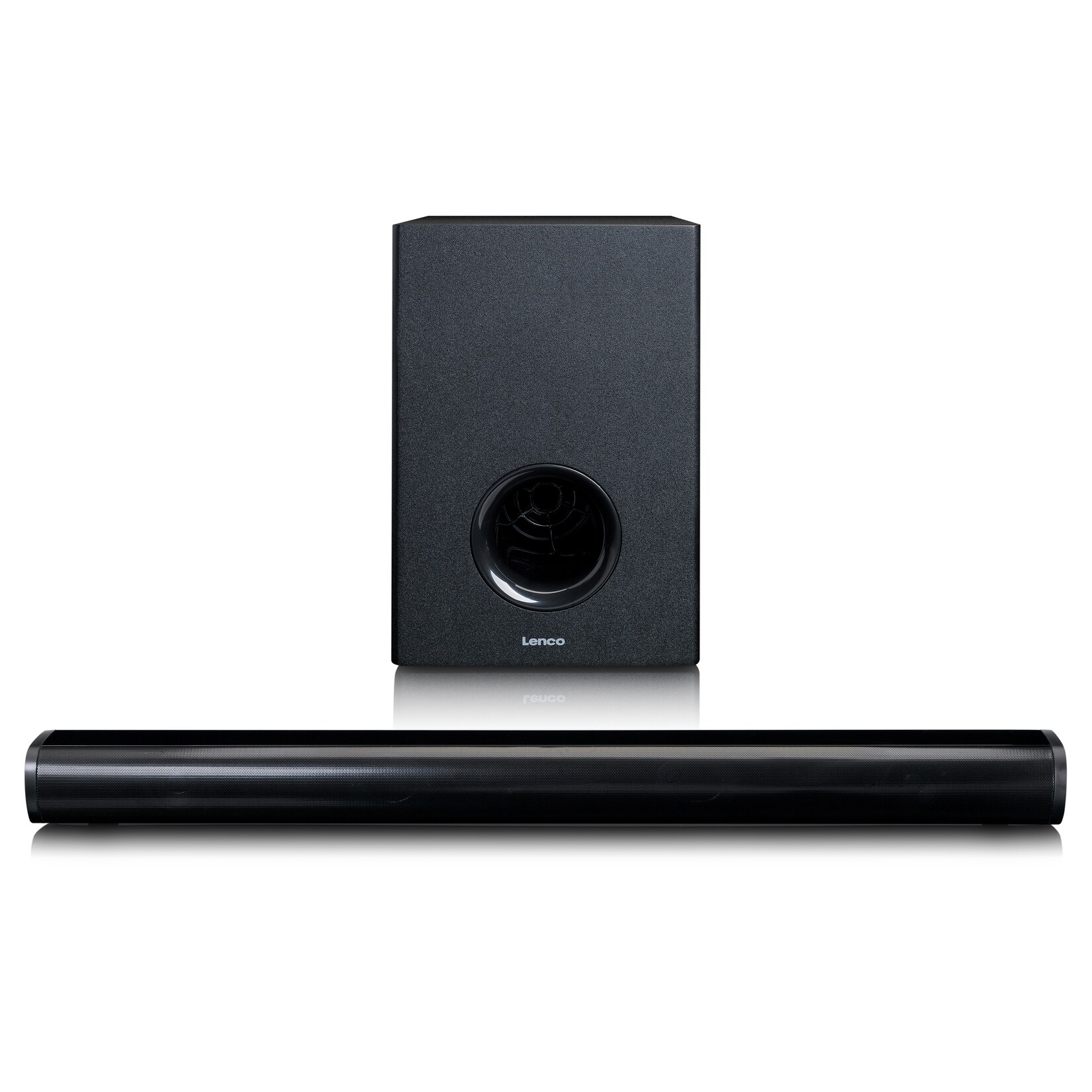 Lenco SBW-801BK – Bluetooth-Soundbar mit kabellosem Subwoofer – Schwarz | 08711902066576