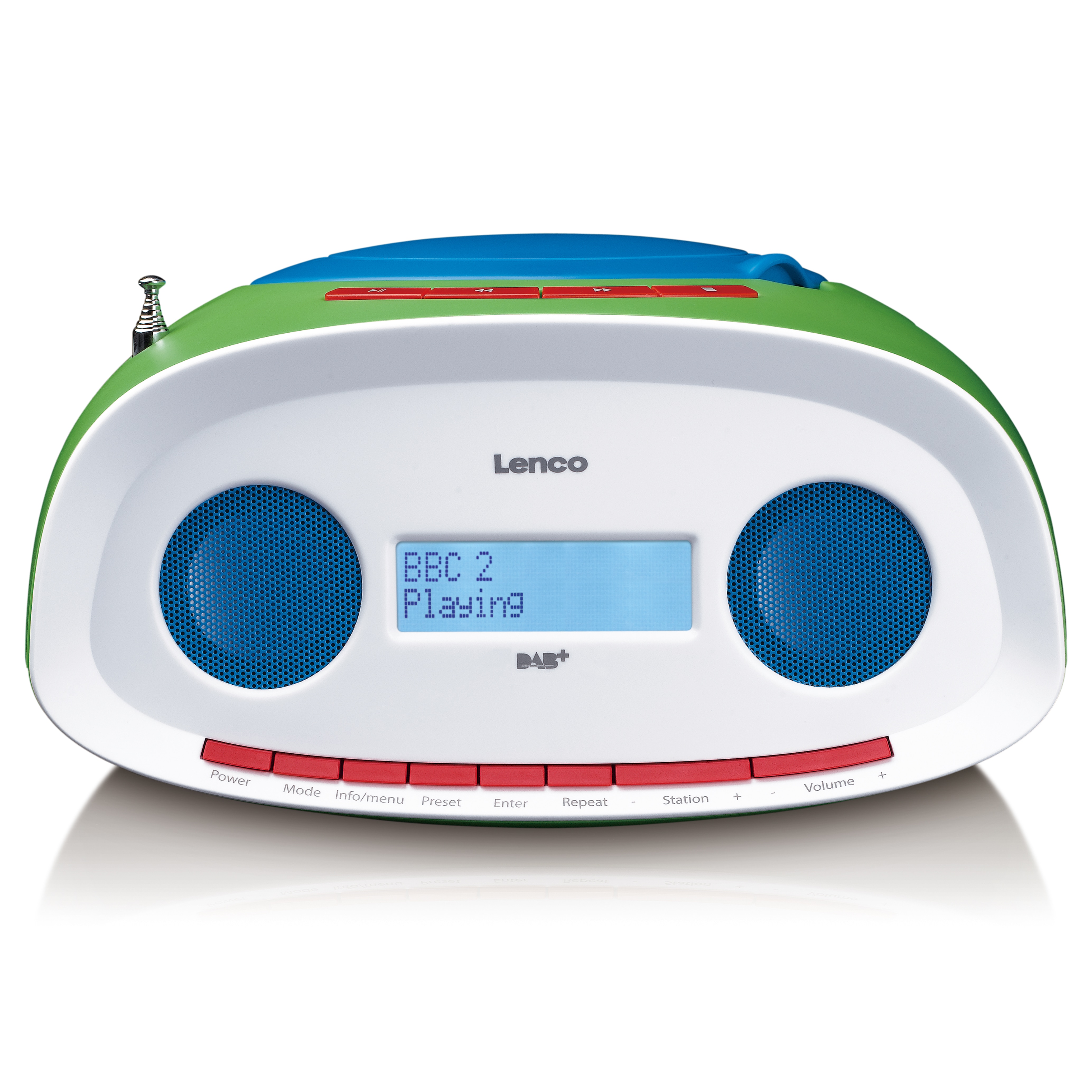 Lenco SCD-70 - Tragbares DAB+/FM- Radio CD/MP3-Player mit USB-Player - Mehrfarbig - Bild 1
