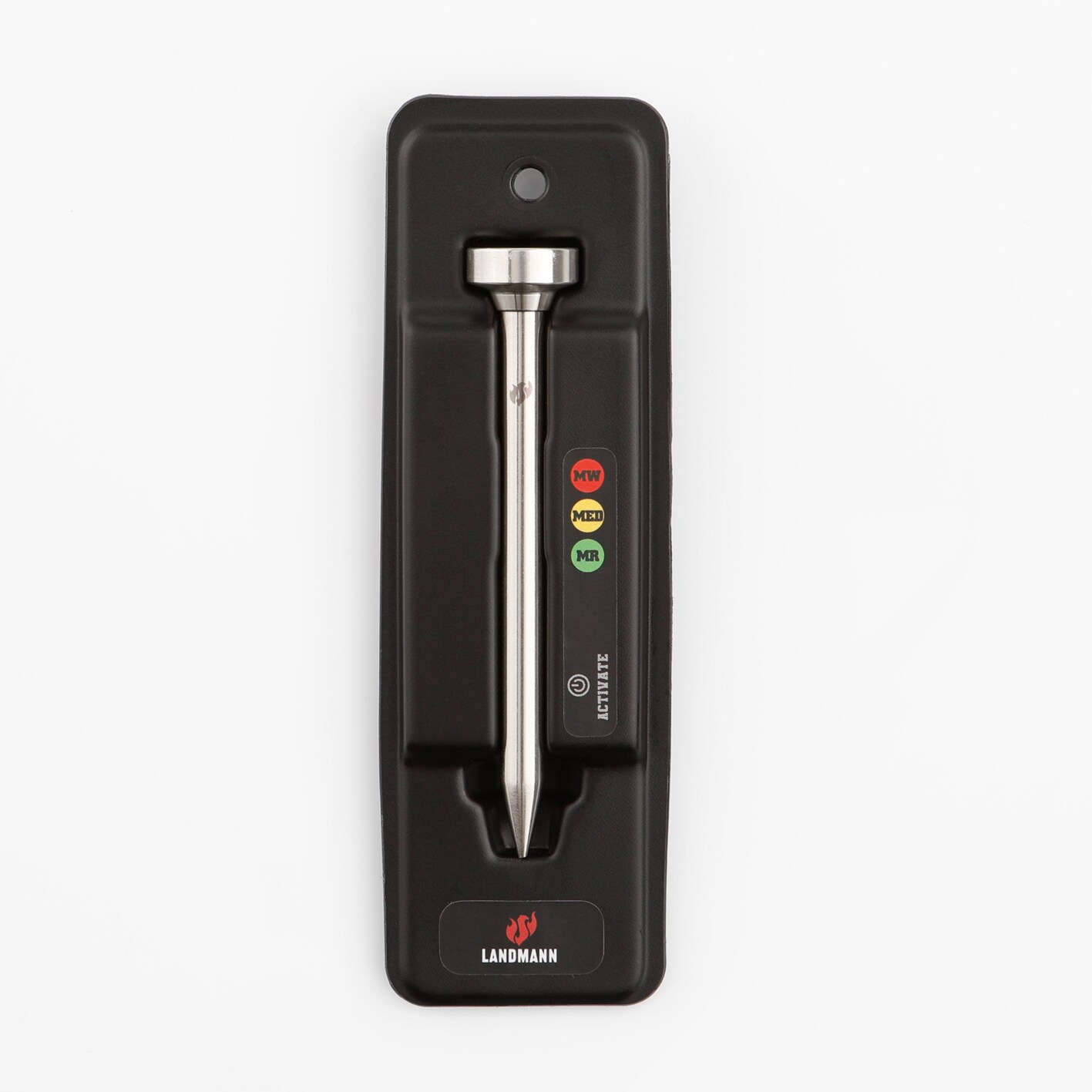 Landmann Grillthermometer 86x6mm schwarz/Edelstahl - Bild 1
