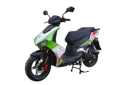 Motorroller bei grün-weiß online kaufen FI 50 Alpha EURO Mustang ccm kmh 5 Netto Motors 45