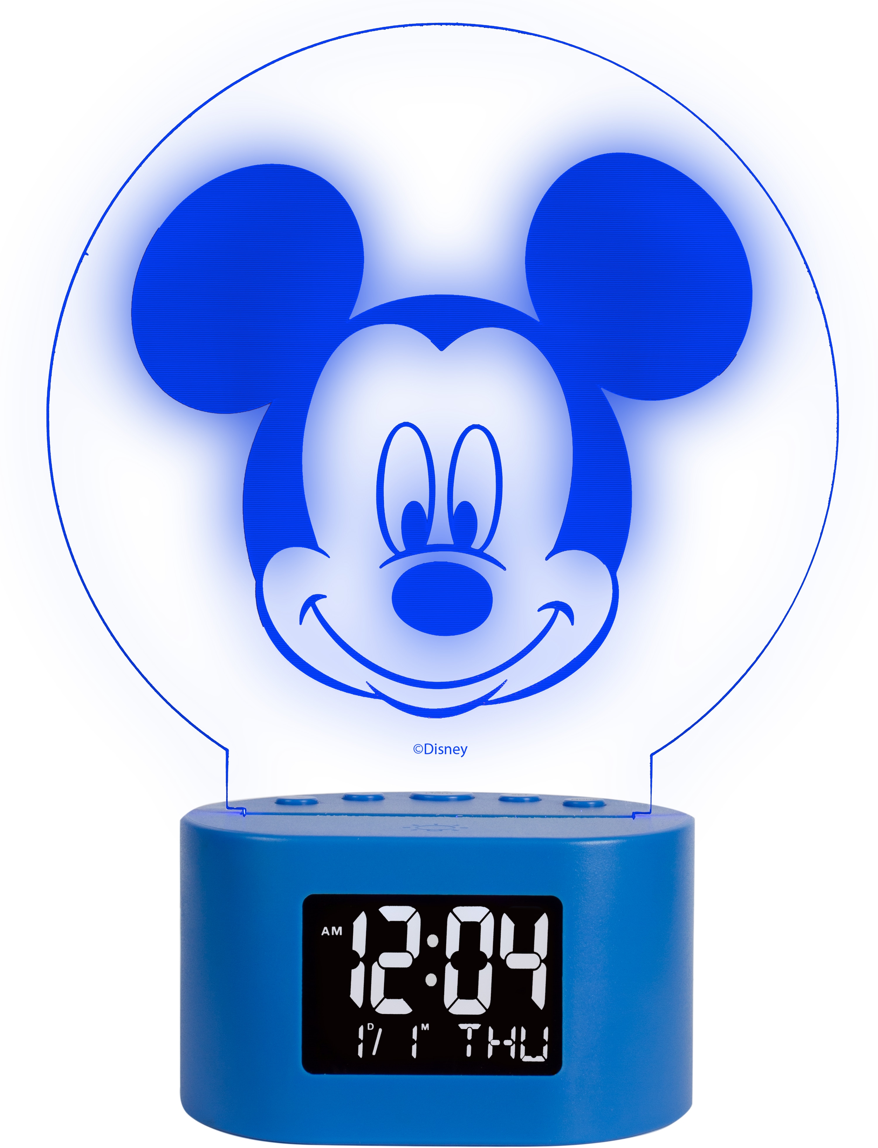 Disney Kinder Wecker - blau - versch. Farben - Bild 1