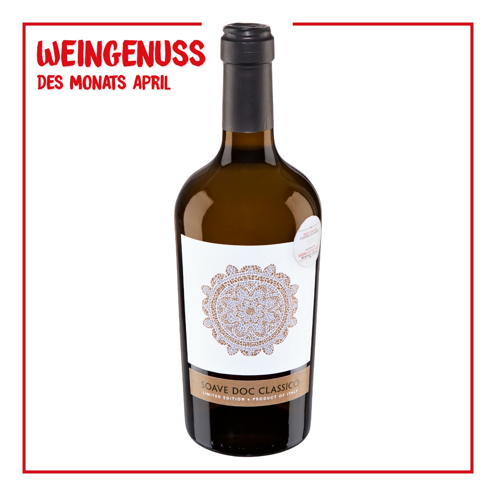 Vicus Villa Soave DOC Classico 12,5 % vol 0,75 Liter - Bild 1