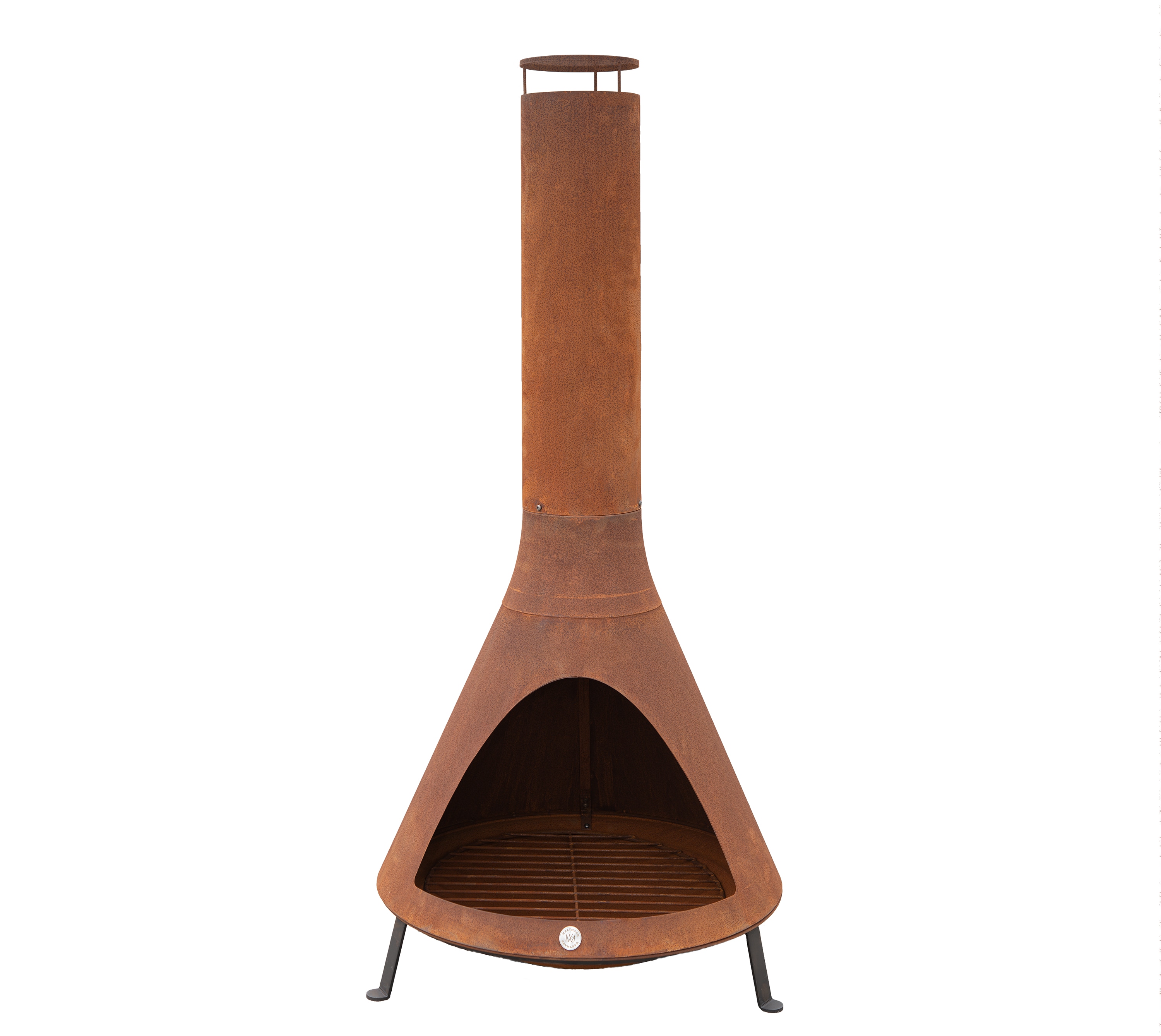 Westmann Feuerstelle inkl. Rauchablass rost - Bild 1