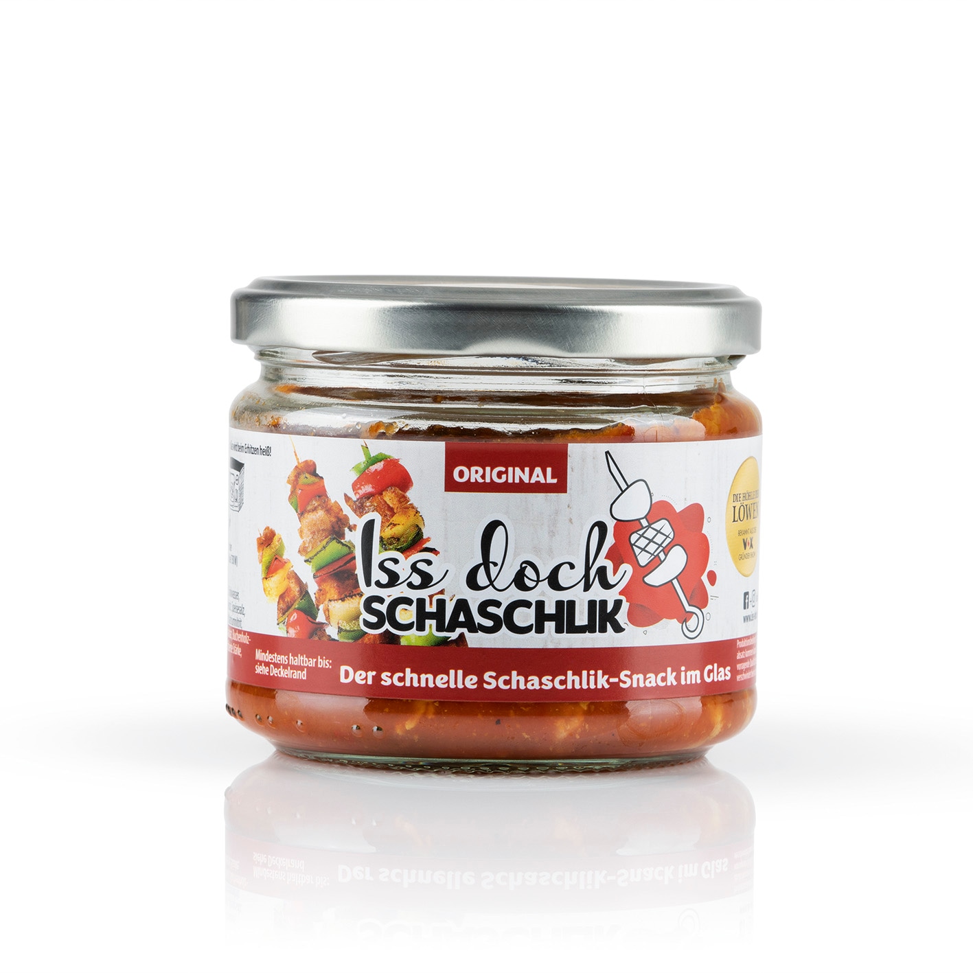 Iss doch Wurscht Schaschlik-Snack im Glas versch. Sorten 250g - Bild 1