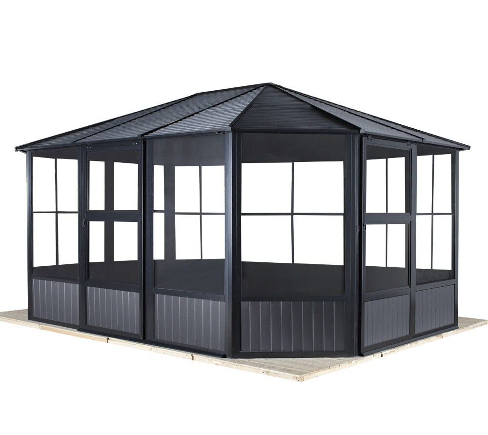Aluminium Pavillon, Kaltwintergarten Charleston versch. Ausführungen