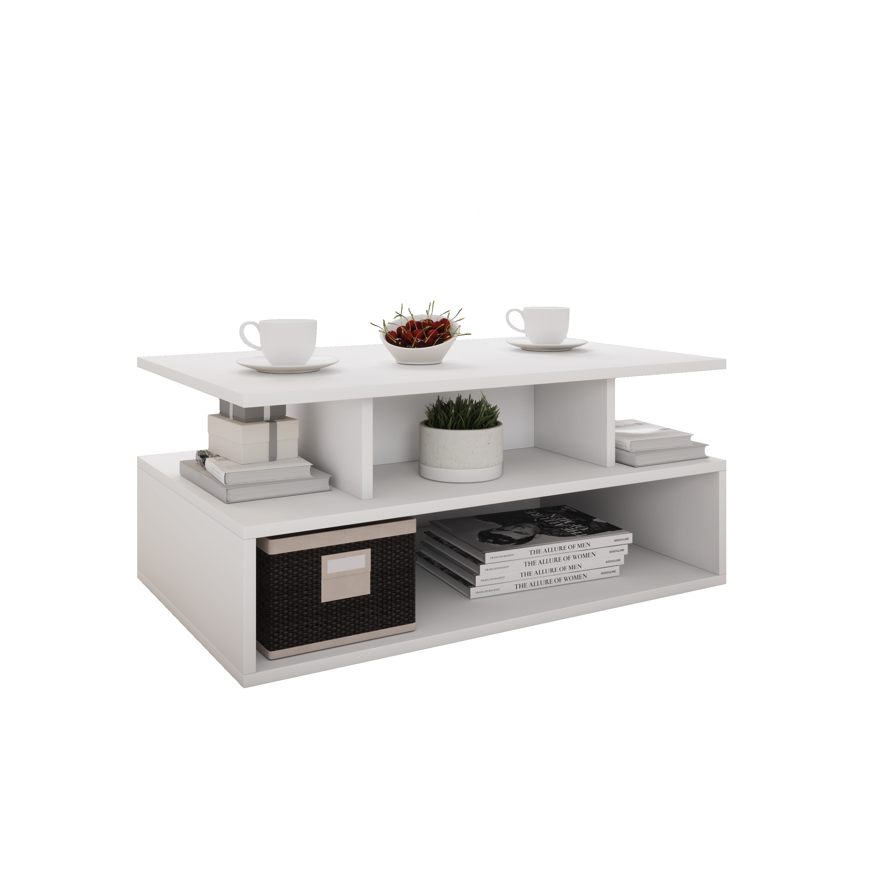 nonjoo. Couchtisch "Carlos",  80 x 50 cm versch. Farben - Bild 1