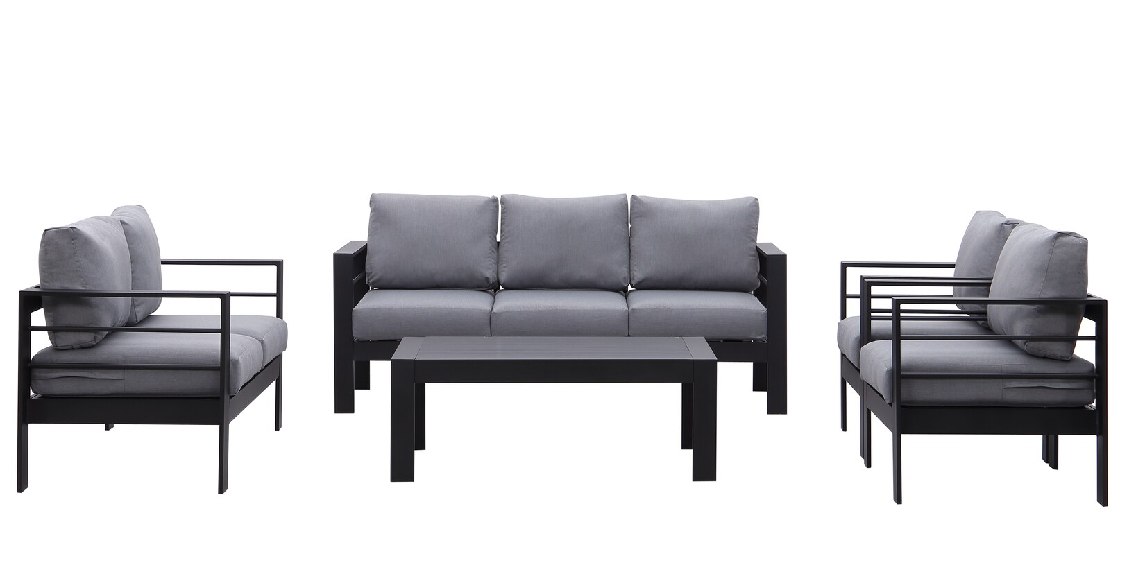 7-Sitzer Lounge-Set aus Polyrattan -versch. Ausführungen | 04260710560706