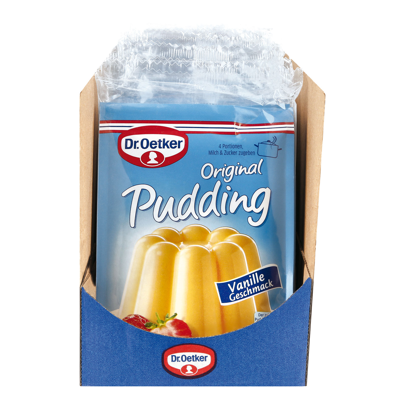 Dr. Oetker Vanillepudding f&uuml;r 3 x 500 ml Milch, 13er Pack - Bild 1