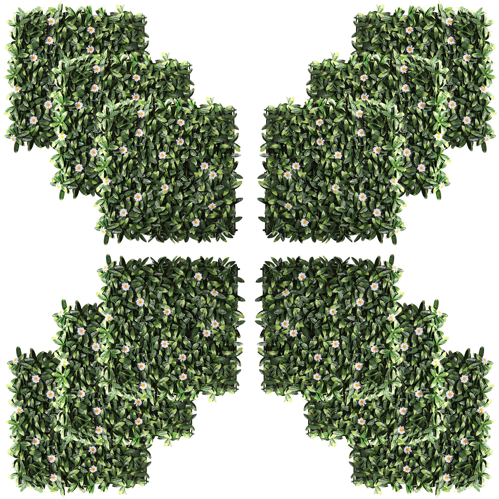 Outsunny K&uuml;nstliche Hecke PE - Bild 1