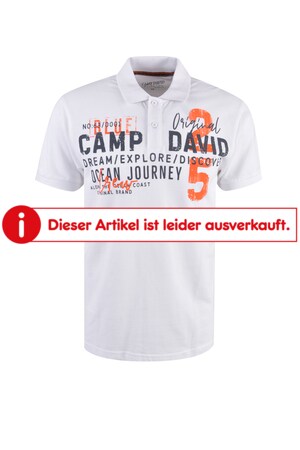 Camp David Herren Poloshirt - Netto 3XL Gr. kaufen Farben versch. bei Größen weiß - & online 