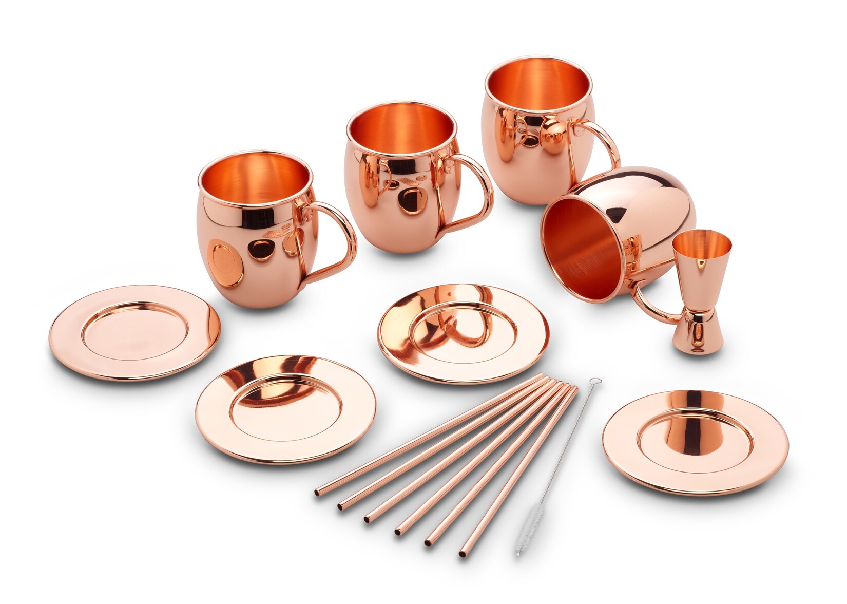 Echtwerk Moscow Mule Becher Set 13tlg aus Edelstahl | 04260238063789