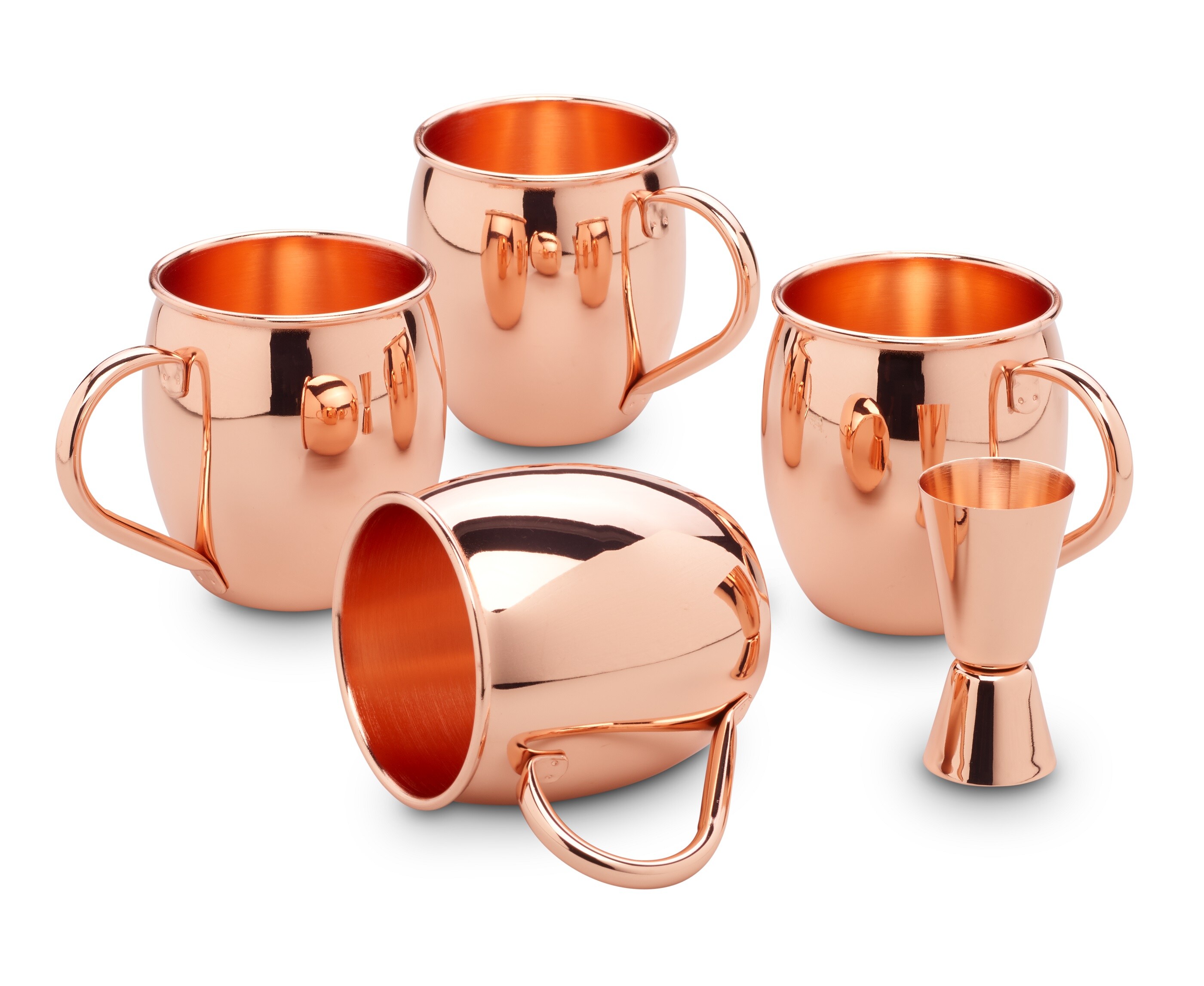 Echtwerk Moscow&nbsp;Mule Becher Set 5tlg aus Edelstahl - Bild 1