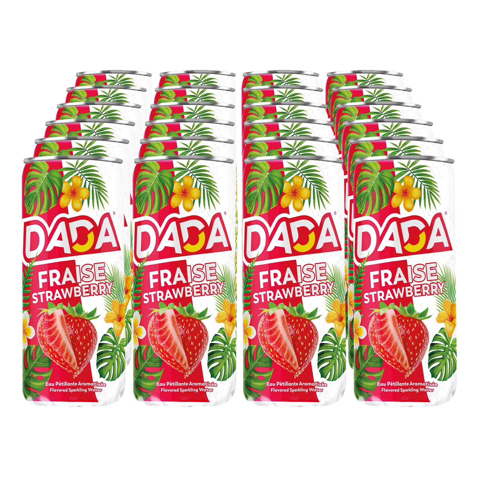 DADA Fraise Strawberry 0,33 Liter Dose, 24er Pack - Bild 1