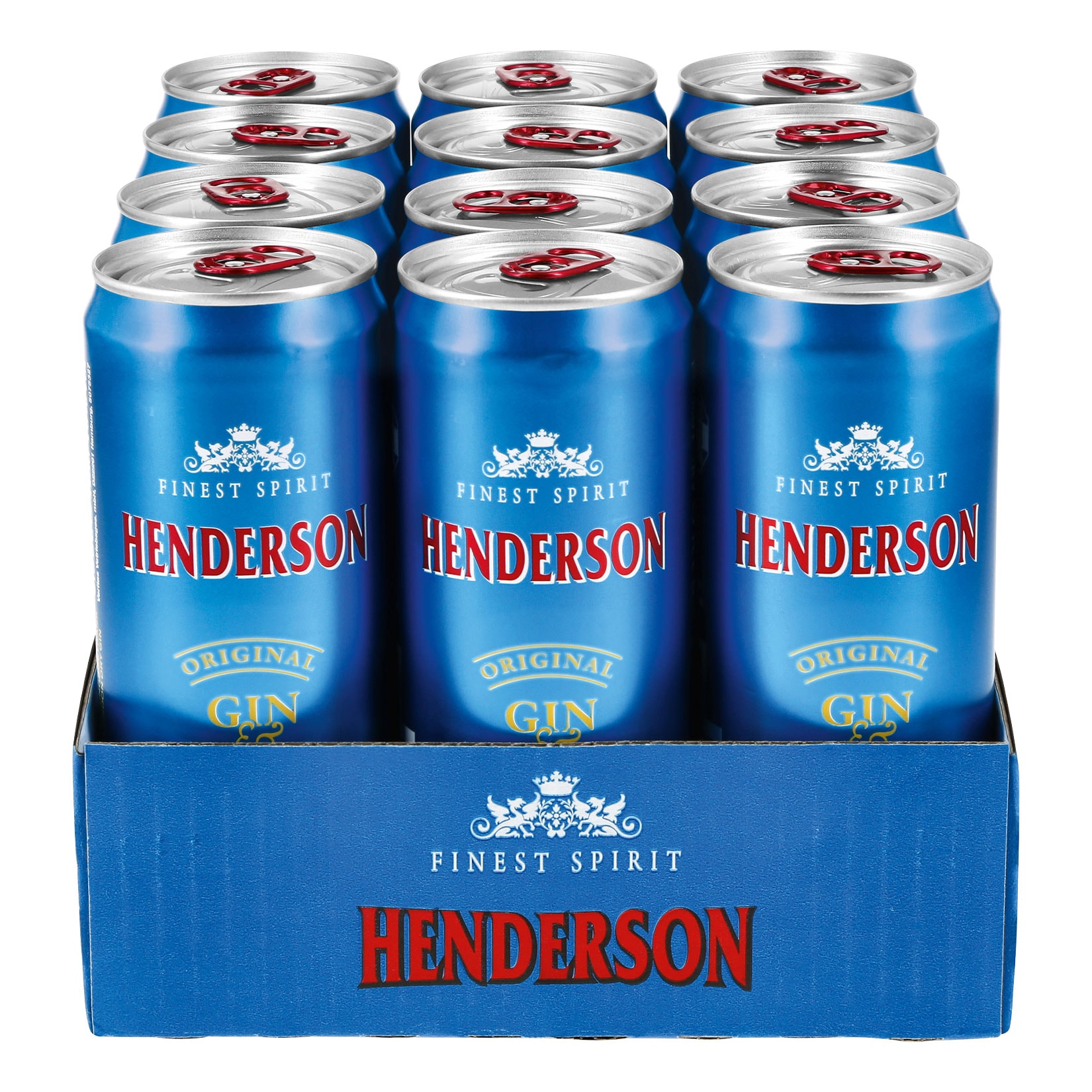 Henderson Gin Tonic 10,0 % vol 0,33 Liter Dose, 12er Pack - Bild 1
