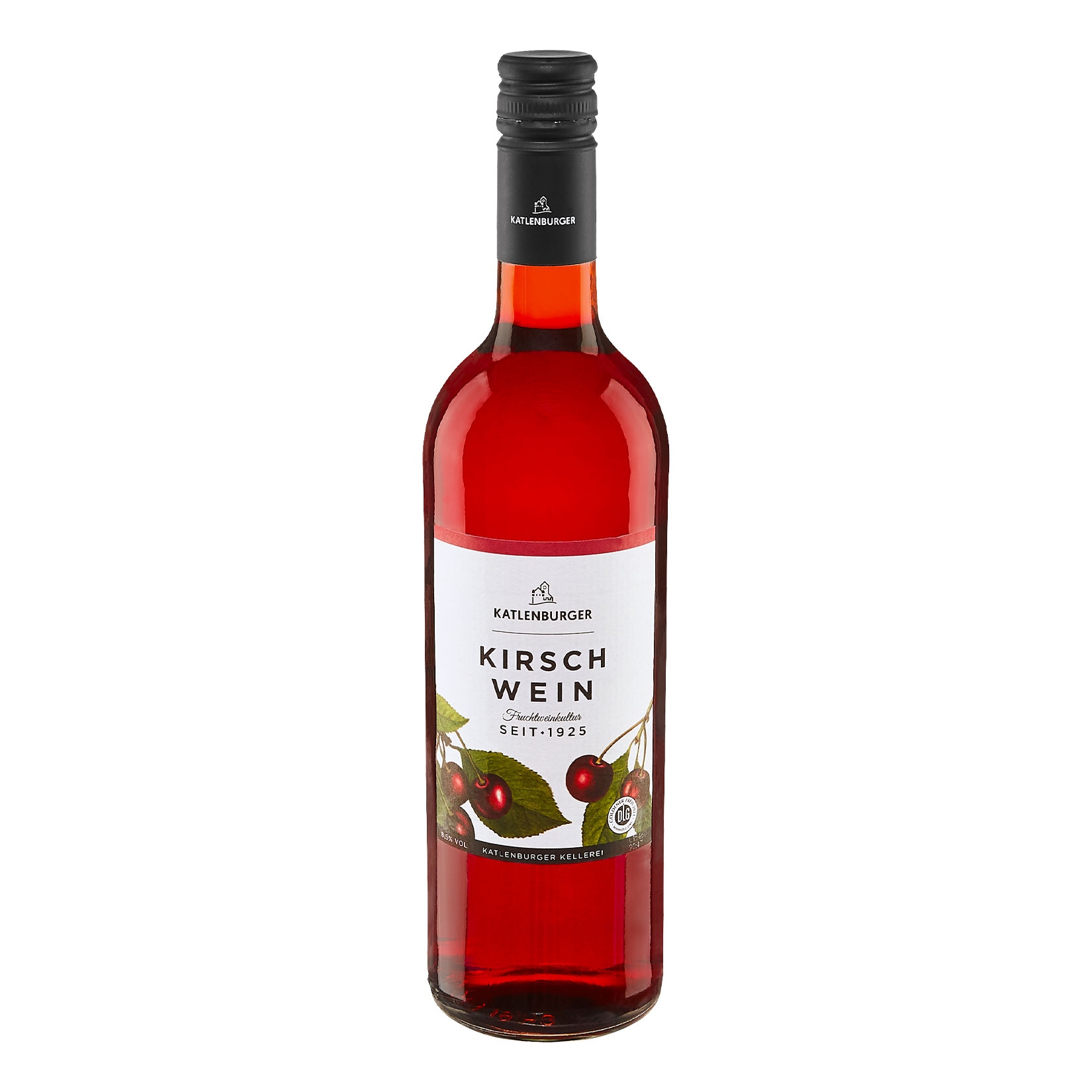 Katlenburger Fruchtweine Kirsche 8,5 % vol 0,75 Liter - Bild 1