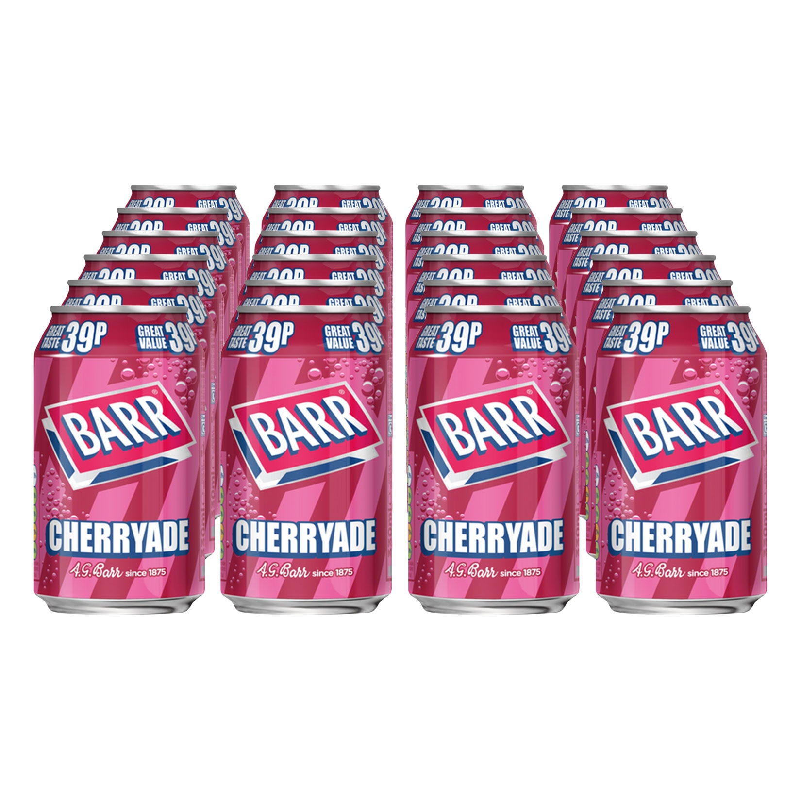 Barr Cherryade 0,33 Liter Dose, 24er Pack - Bild 1