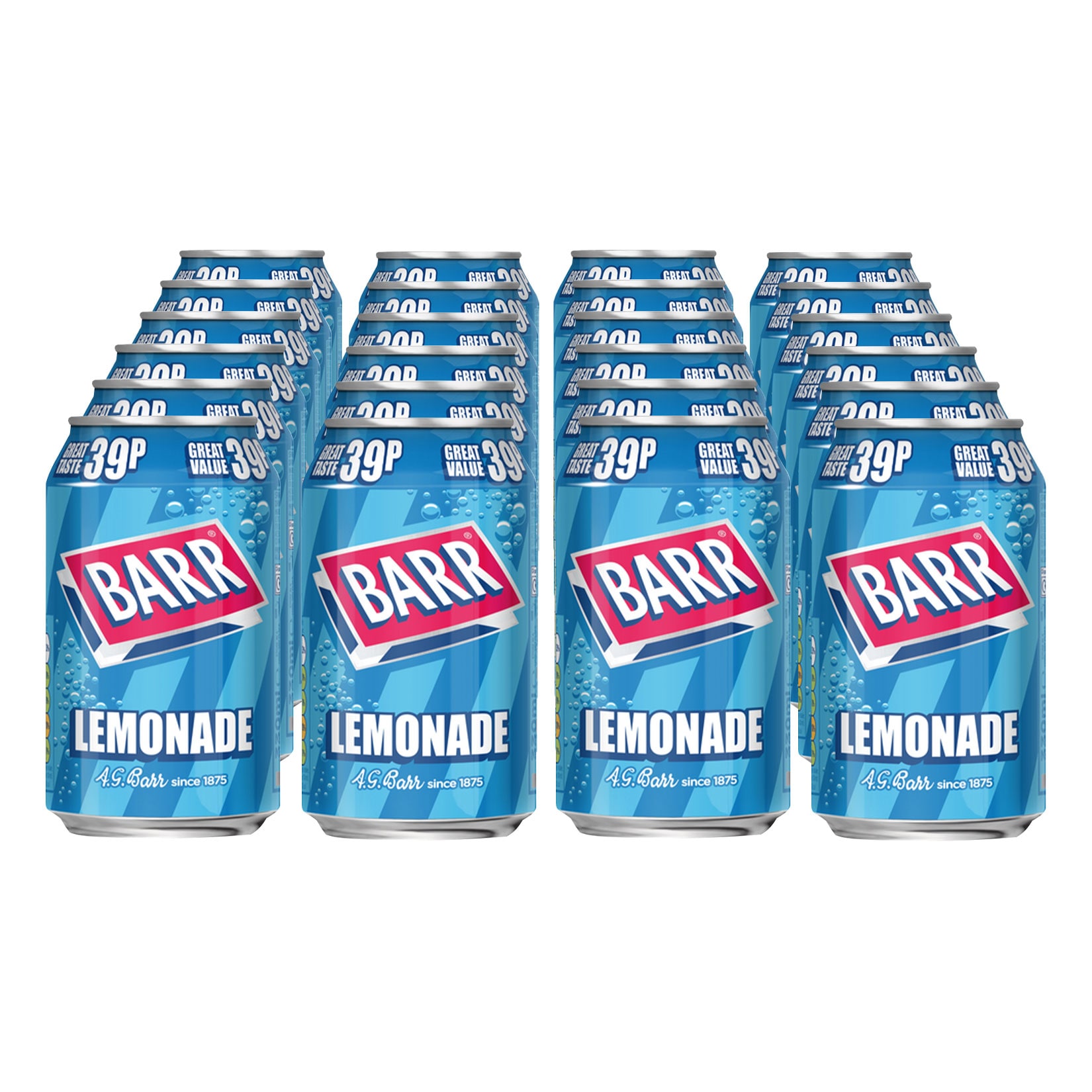 Barr Lemonade 0,33 Liter Dose, 24er Pack - Bild 1