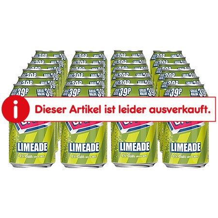 Barr Limeade 0,33 Liter Dose, 24er Pack - Bild 1