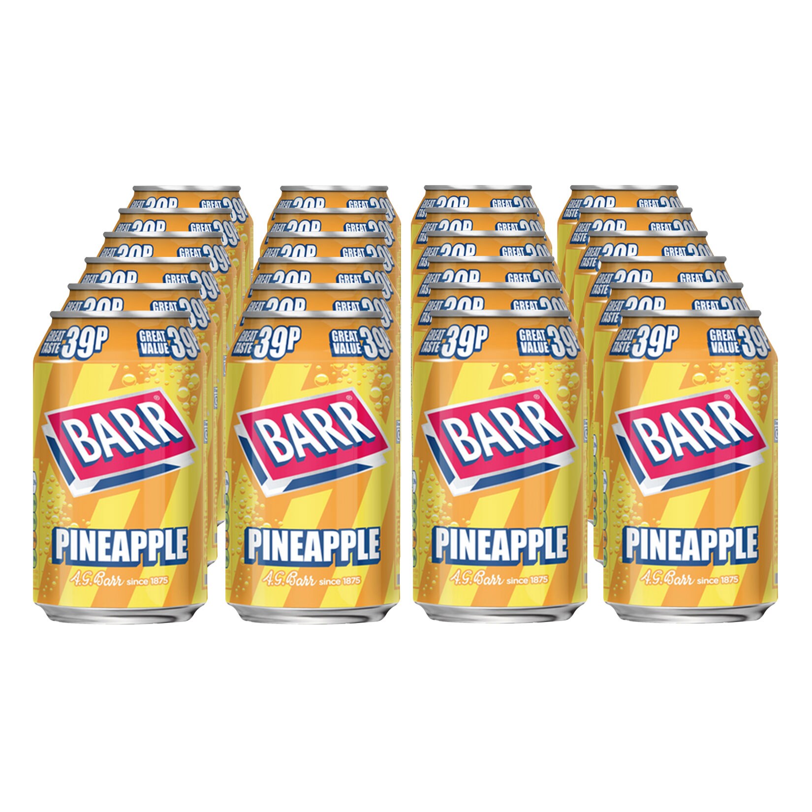 Barr Pineapple 0,33 Liter Dose, 24er Pack - Bild 1