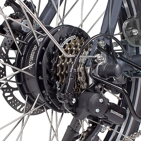 JOBOBIKE, Sam vollgefedertes E-Bike, 20 Zoll Reifen, 250 W Motor online  kaufen bei Netto